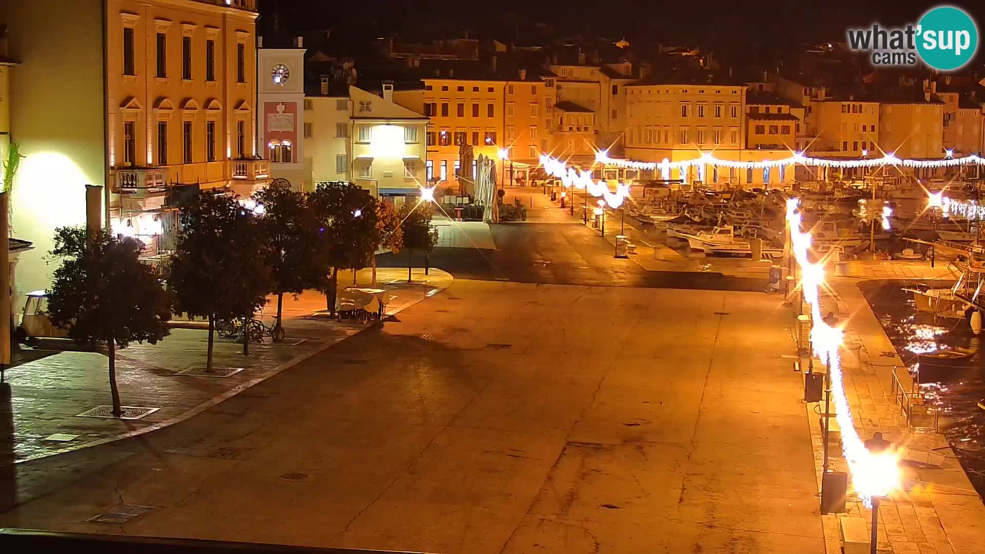 Spletna kamera Rovinj promenada in marina | Rovinj Vreme