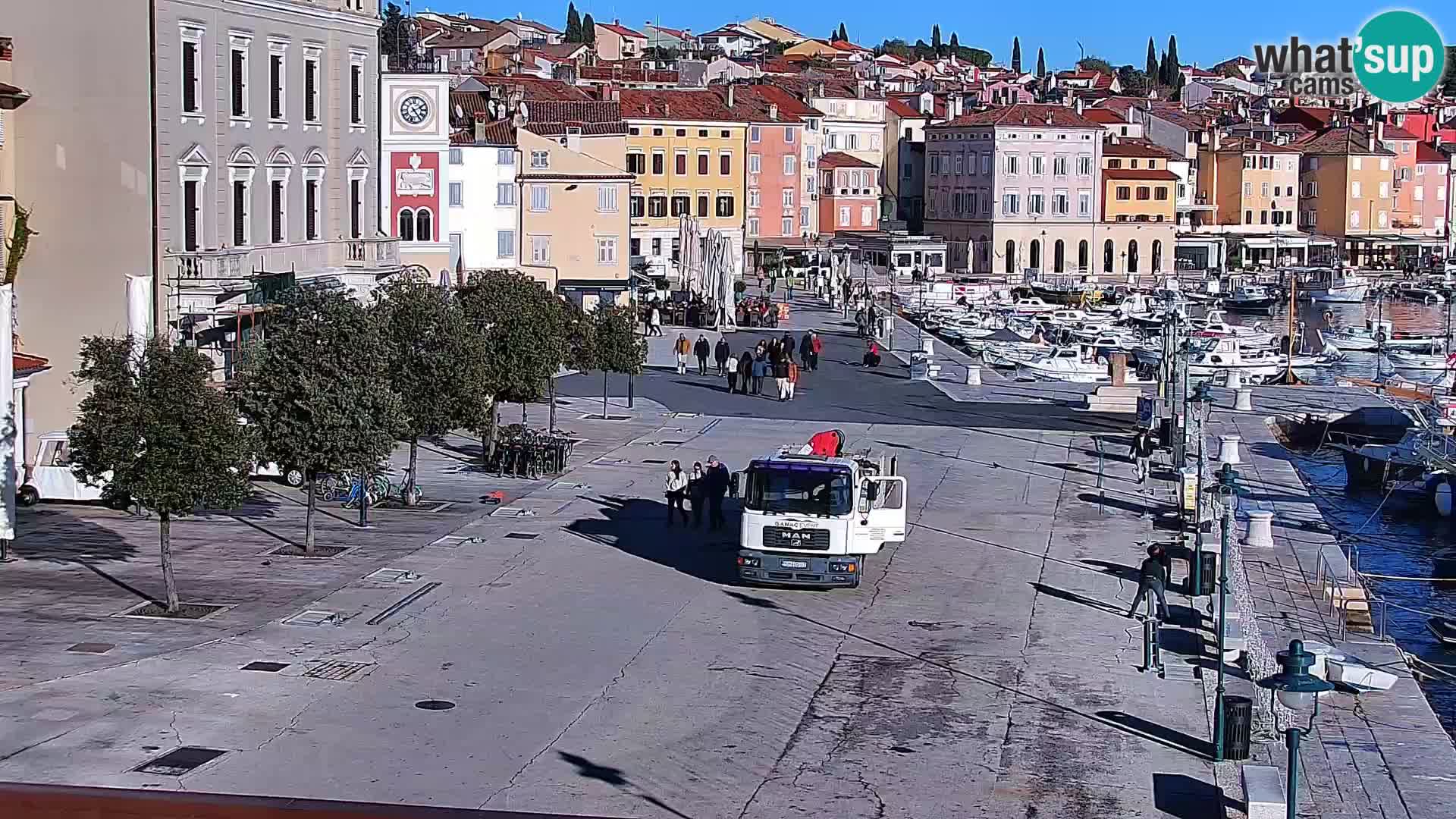 Webcam Rovinj Promenade – Istrien – Kroatien