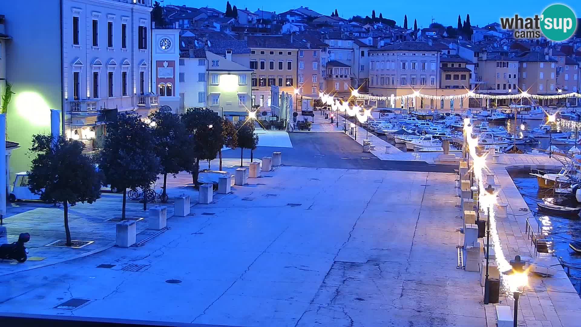 Webcam Rovigno marina | Lungomare | Rovinj Croazia