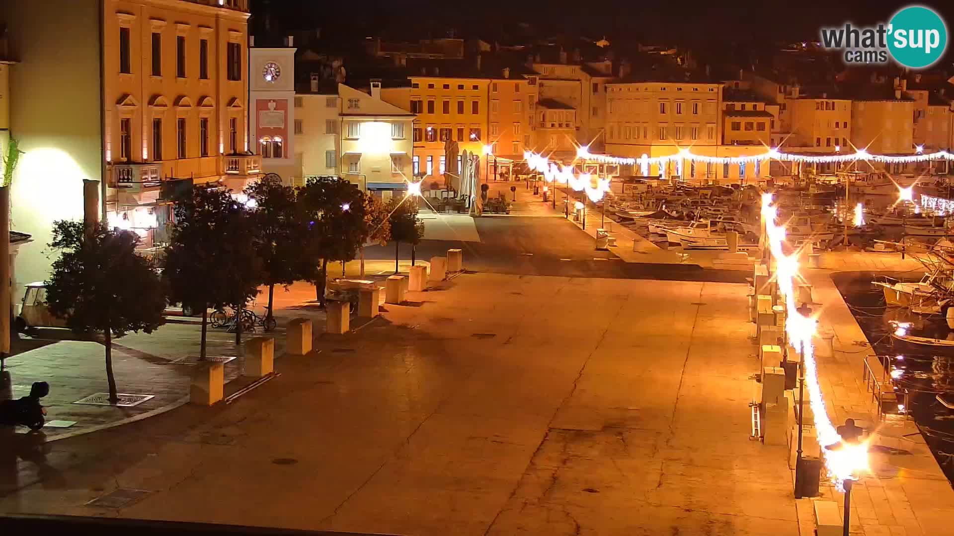 Webcam Rovigno marina | Lungomare | Rovinj Croazia