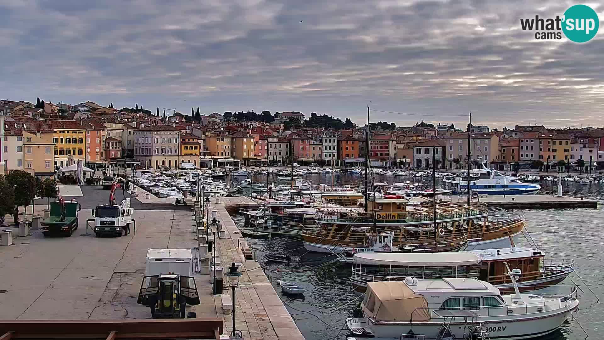 Promenada i marina u Rovinju