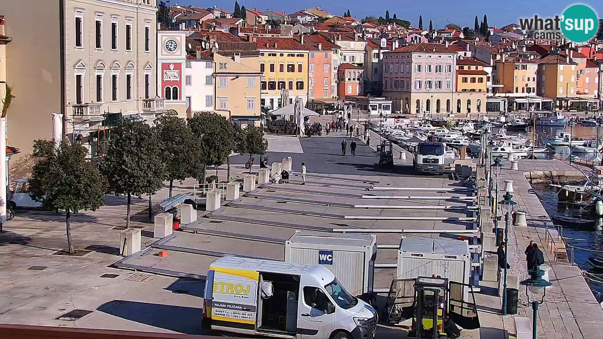 Promenada i marina u Rovinju