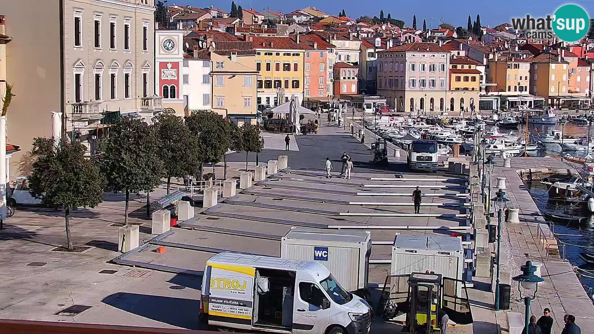 Promenada i marina u Rovinju