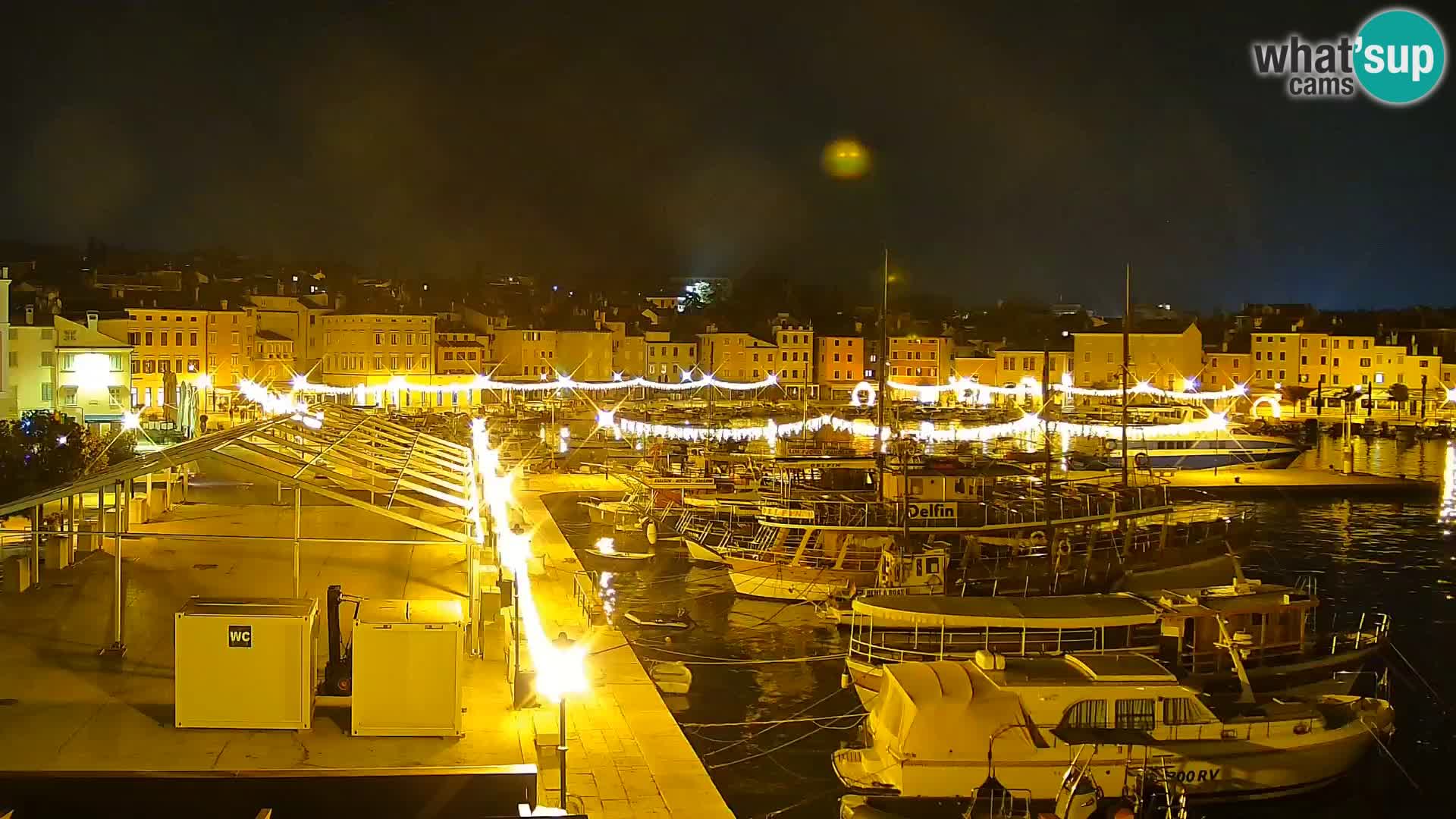 Webcam Rovigno marina | Lungomare | Rovinj Croazia