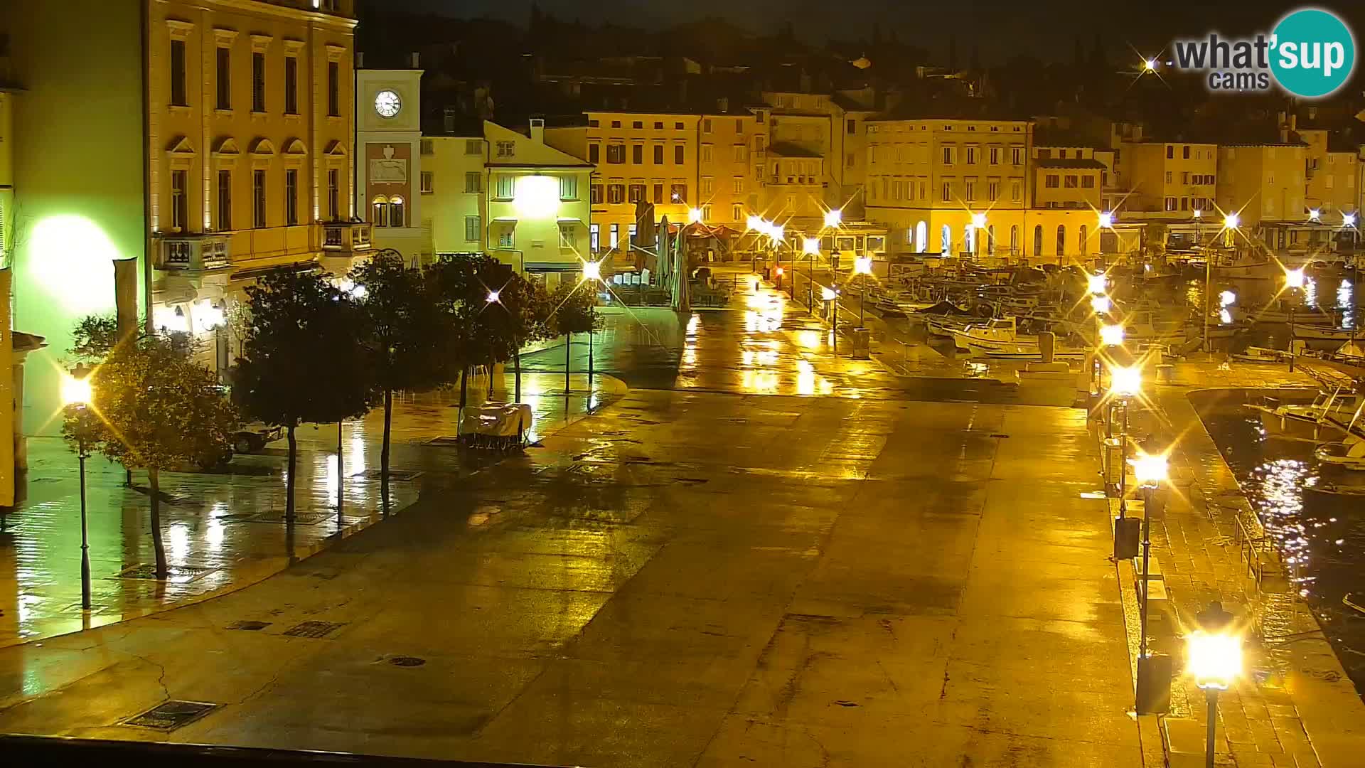 Webcam Rovigno marina | Lungomare | Rovinj Croazia