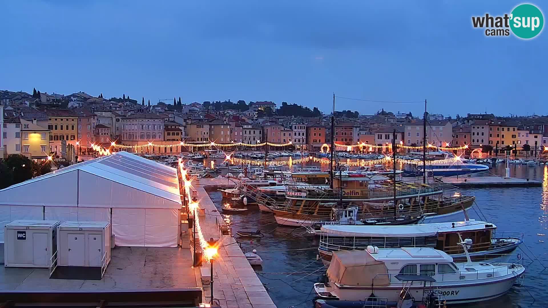 Promenada i marina u Rovinju