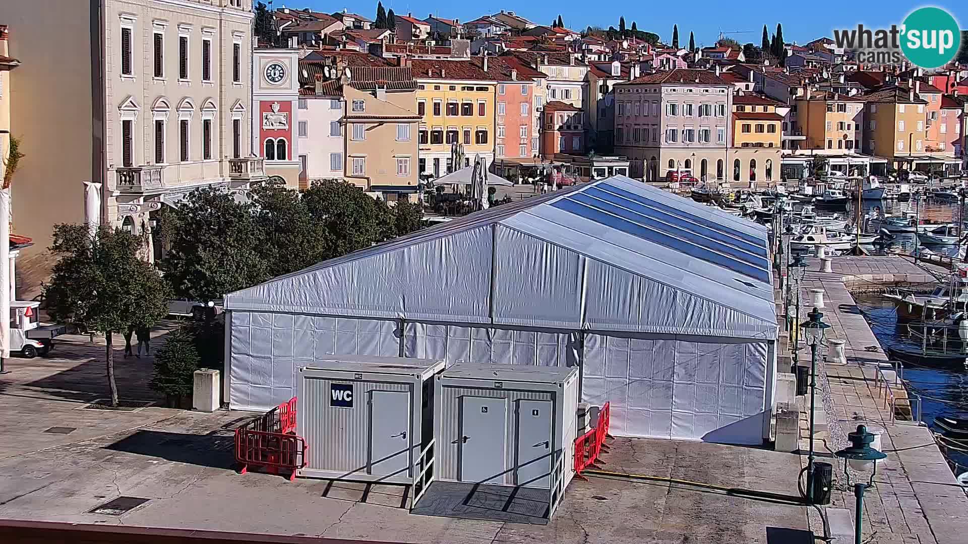 Webcam Rovinj Promenade – Istrien – Kroatien