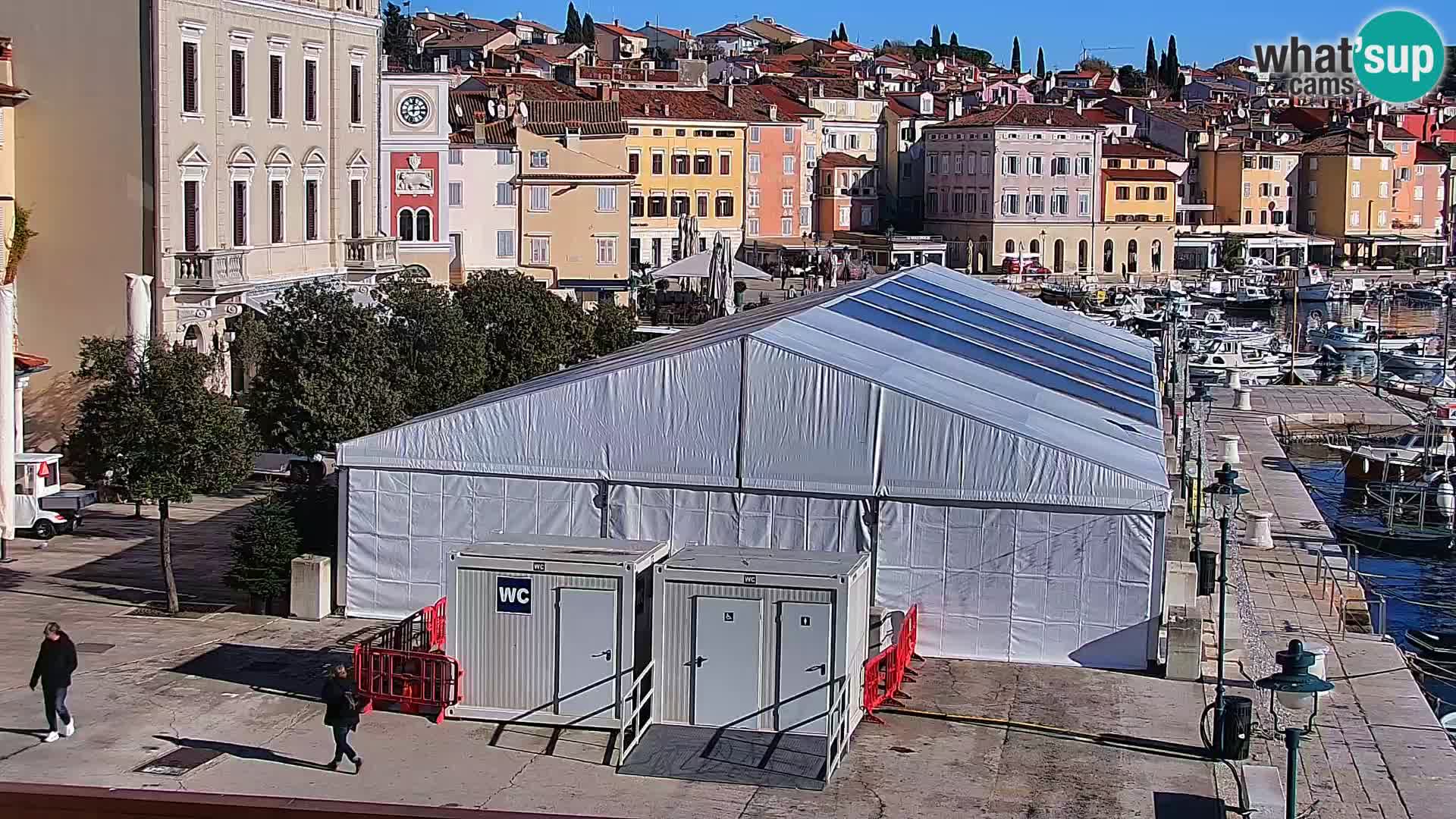 Webcam Rovinj Promenade – Istrien – Kroatien