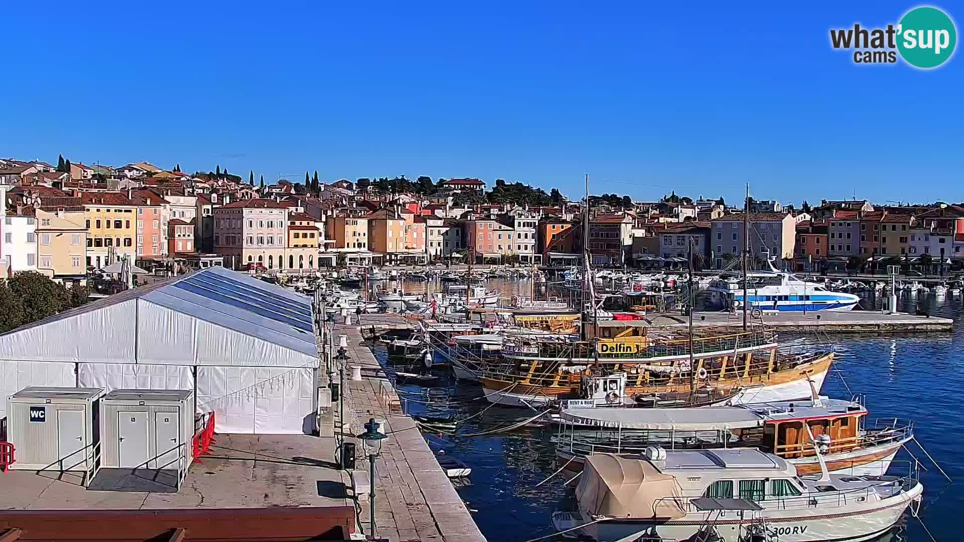 Webcam Rovinj Promenade – Istrien – Kroatien