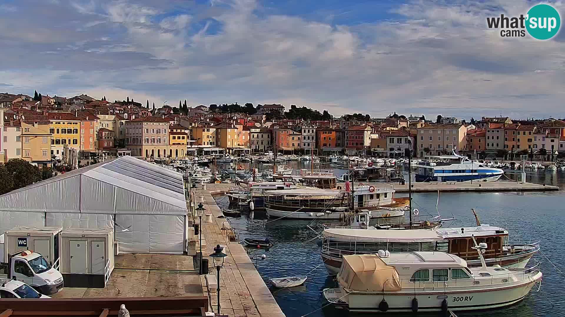 Promenada i marina u Rovinju