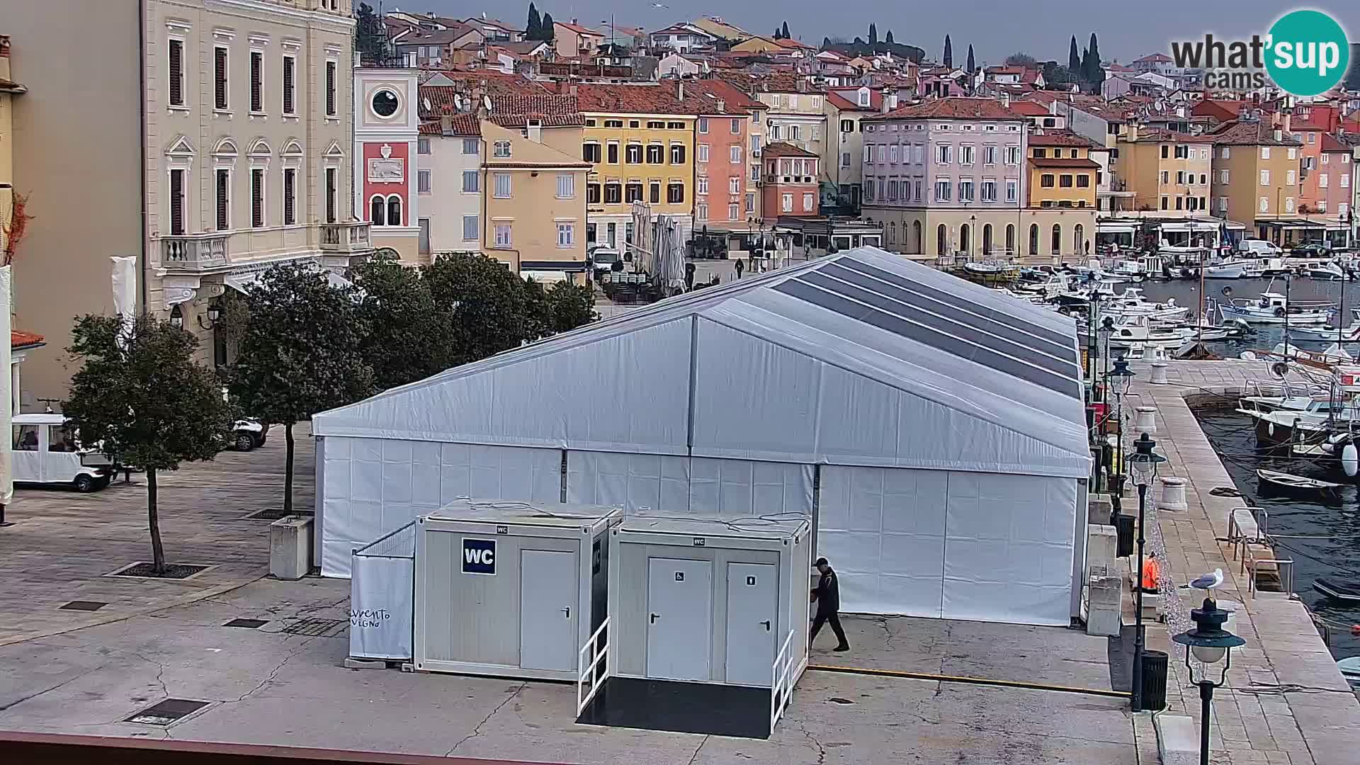 Promenada i marina u Rovinju