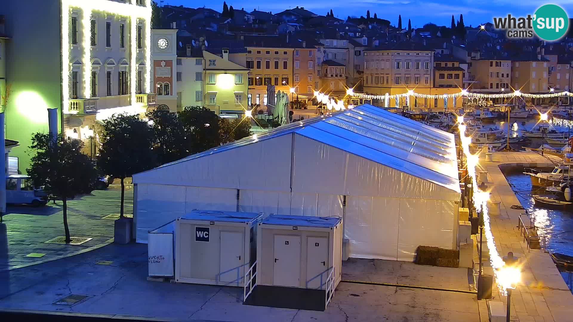 Webcam Rovinj Promenade – Istrien – Kroatien