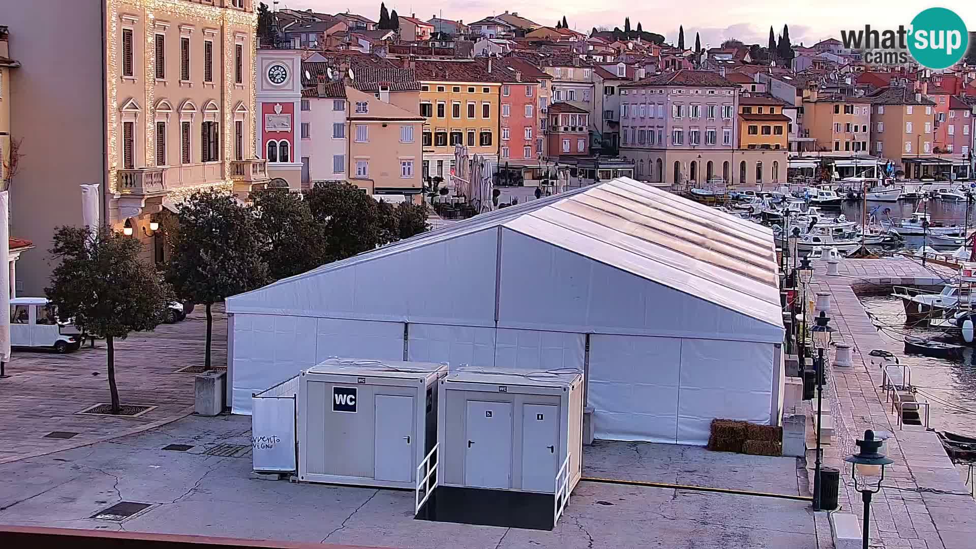 Webcam Rovinj Promenade – Istrien – Kroatien