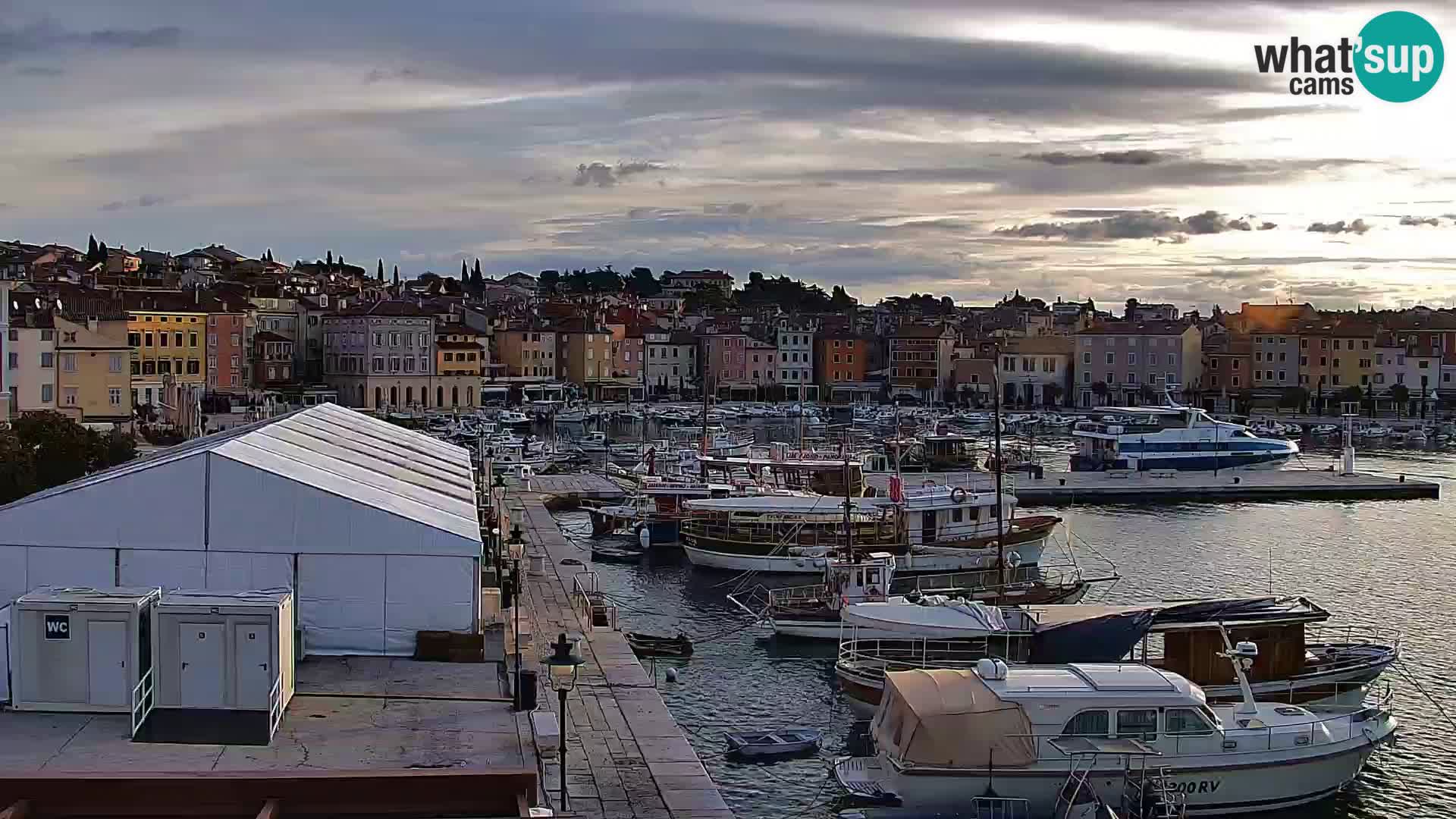 Webcam Rovinj Promenade – Istrien – Kroatien