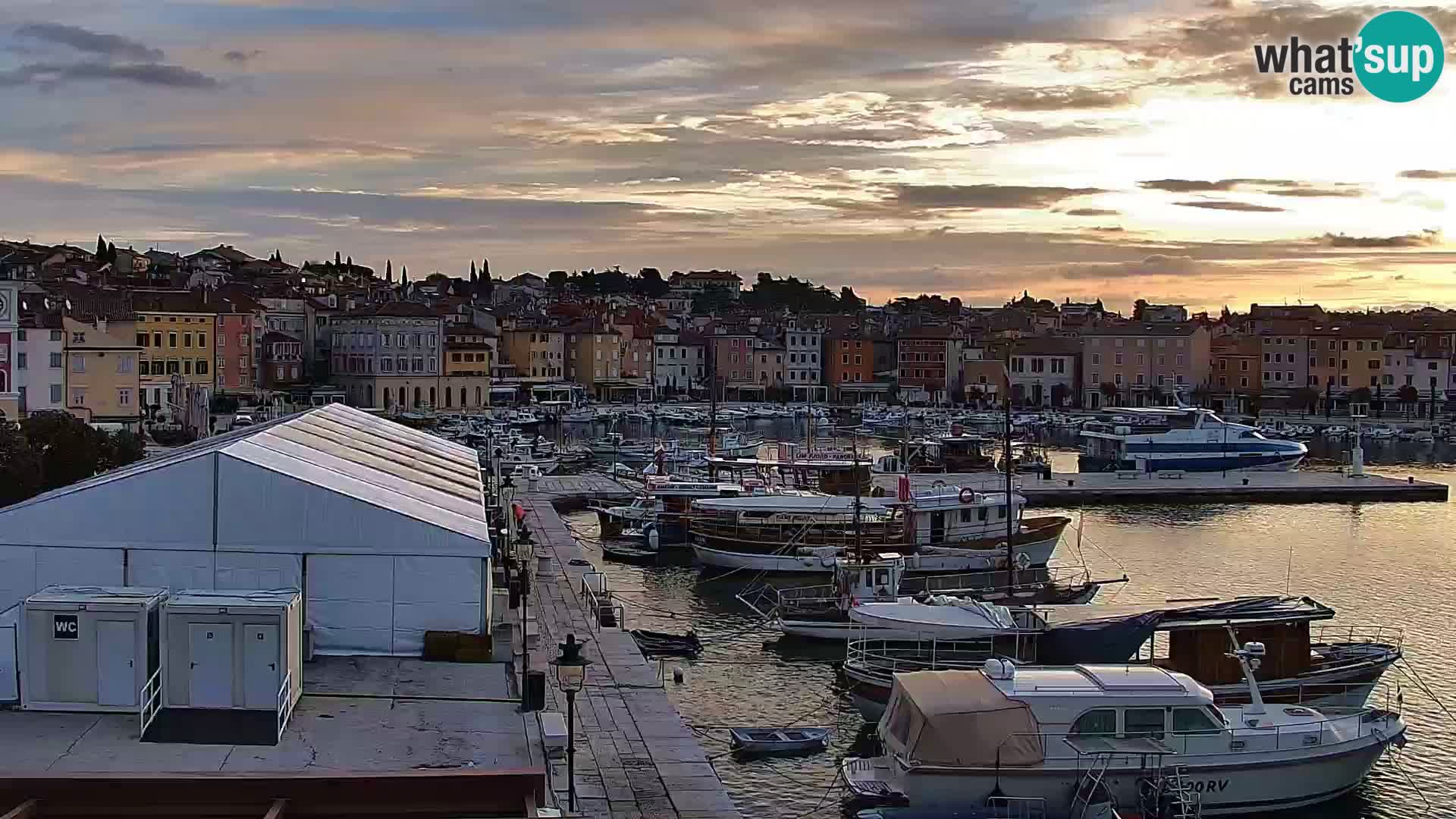 Webcam Rovinj Promenade – Istrien – Kroatien