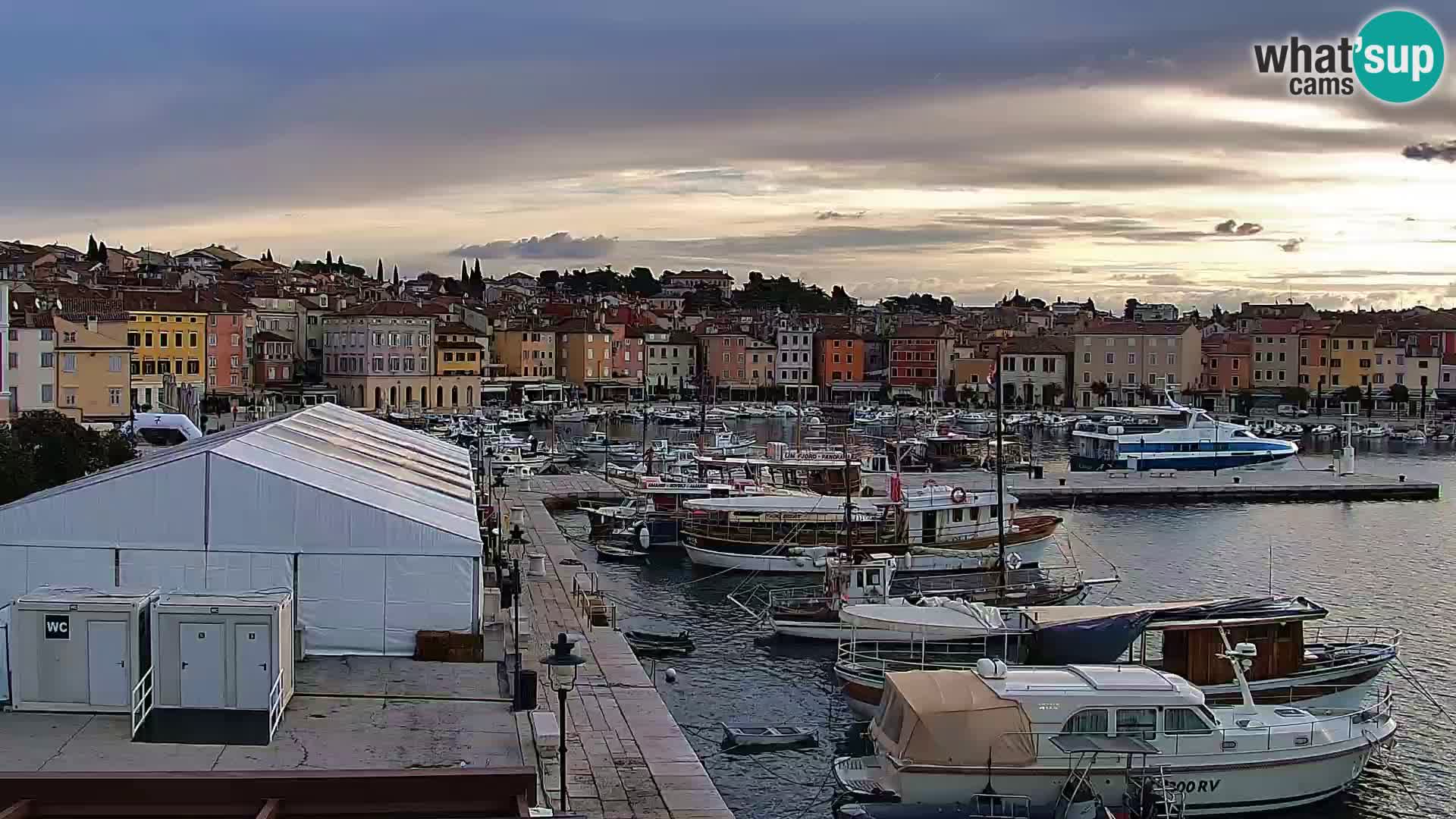 Webcam Rovinj Promenade – Istrien – Kroatien