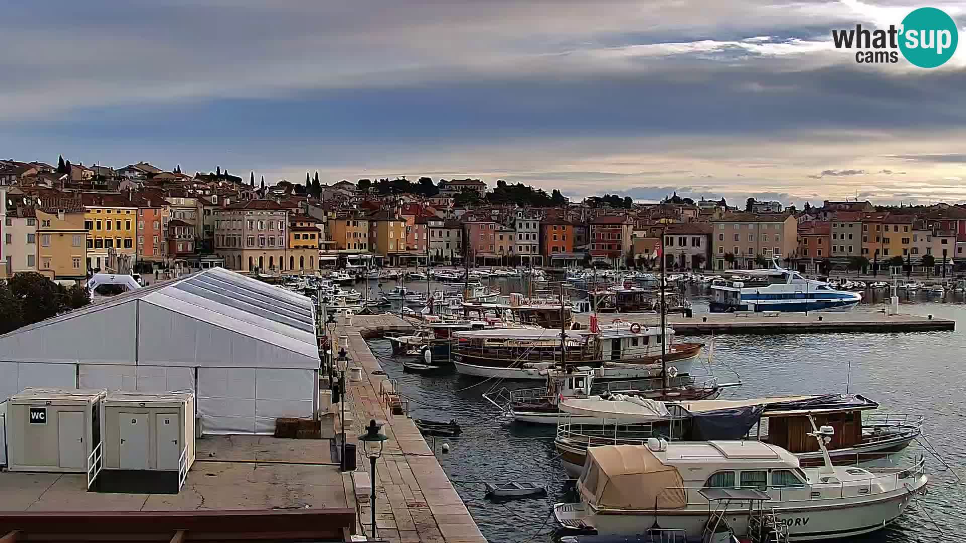 Webcam Rovinj Promenade – Istrien – Kroatien