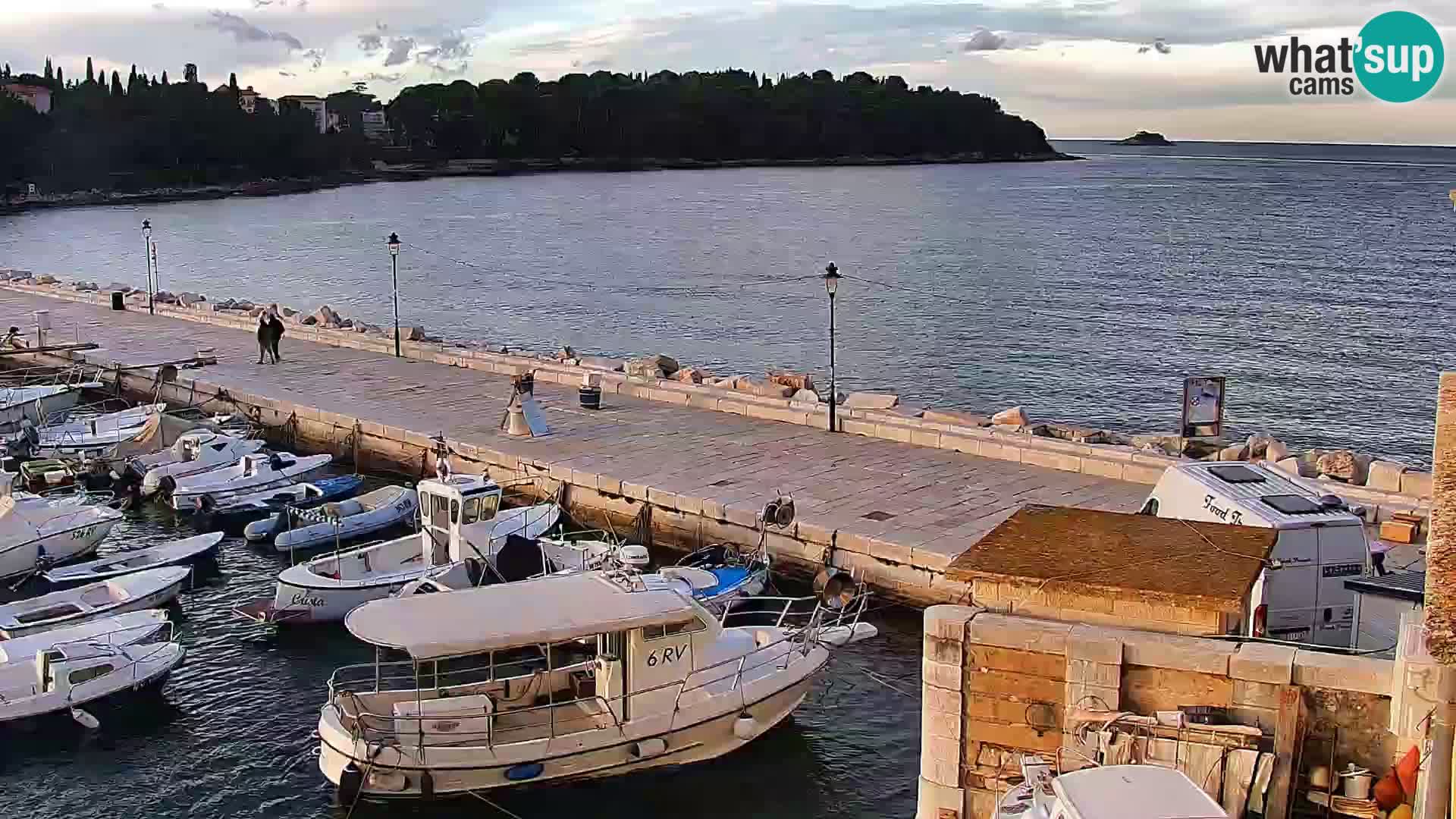 Webcam Rovinj Promenade – Istrien – Kroatien