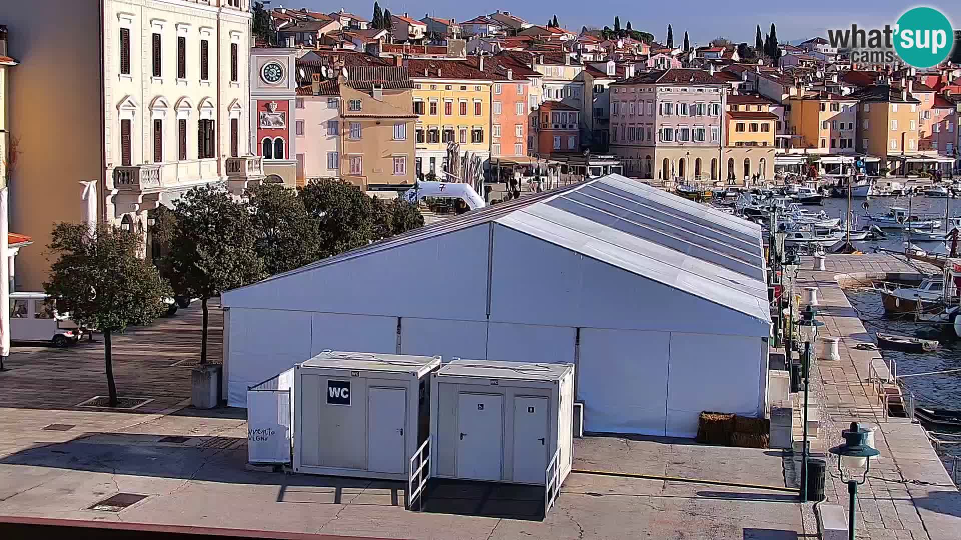 Webcam Rovinj Promenade – Istrien – Kroatien