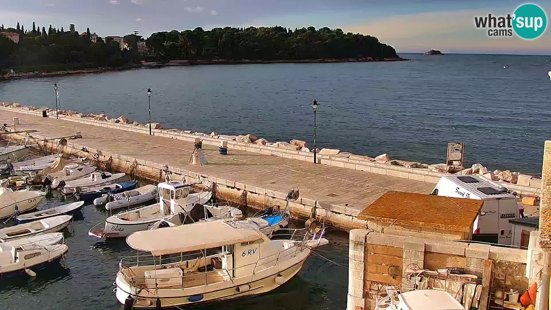 Webcam Rovinj Promenade – Istrien – Kroatien