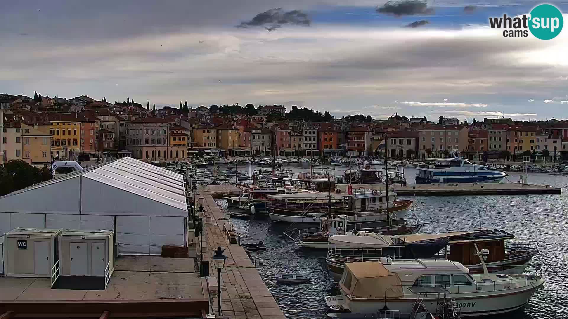 Webcam Rovinj Promenade – Istrien – Kroatien