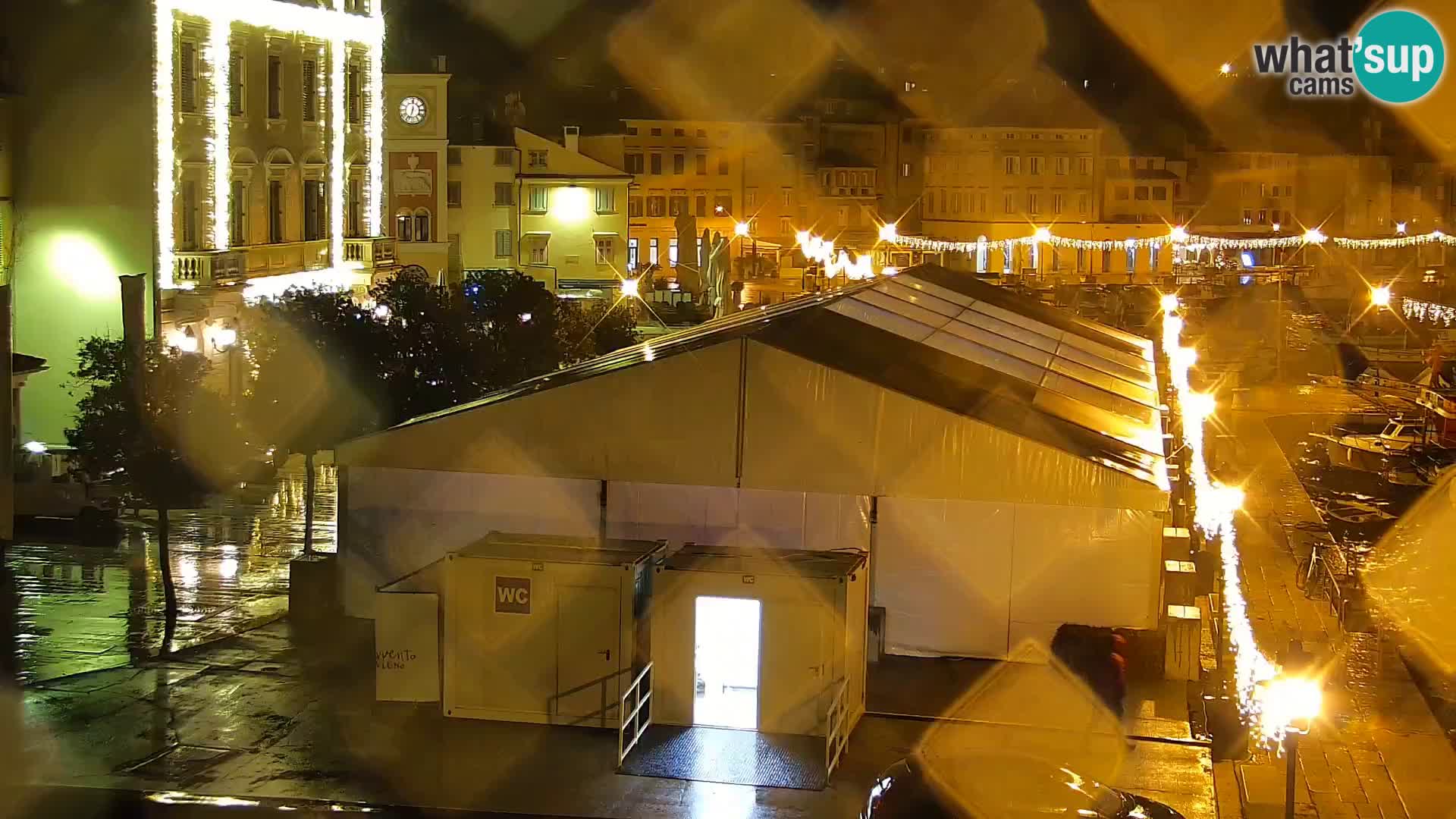 Promenade e marina a Rovinj