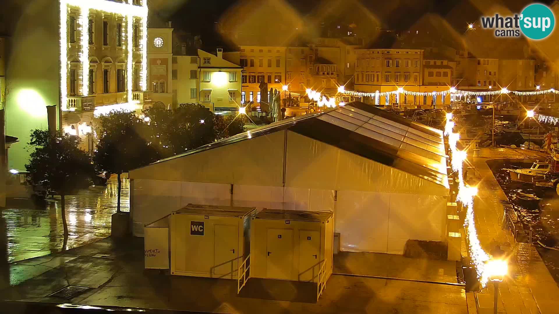 Promenade e marina a Rovinj