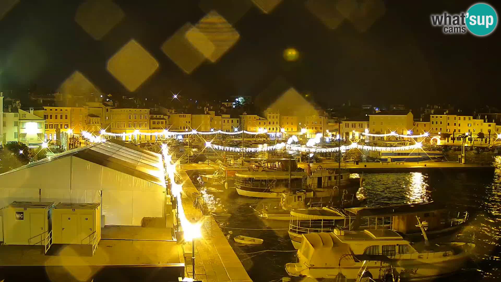 Rovinj webcam promenade and marina – Istria – Croatia