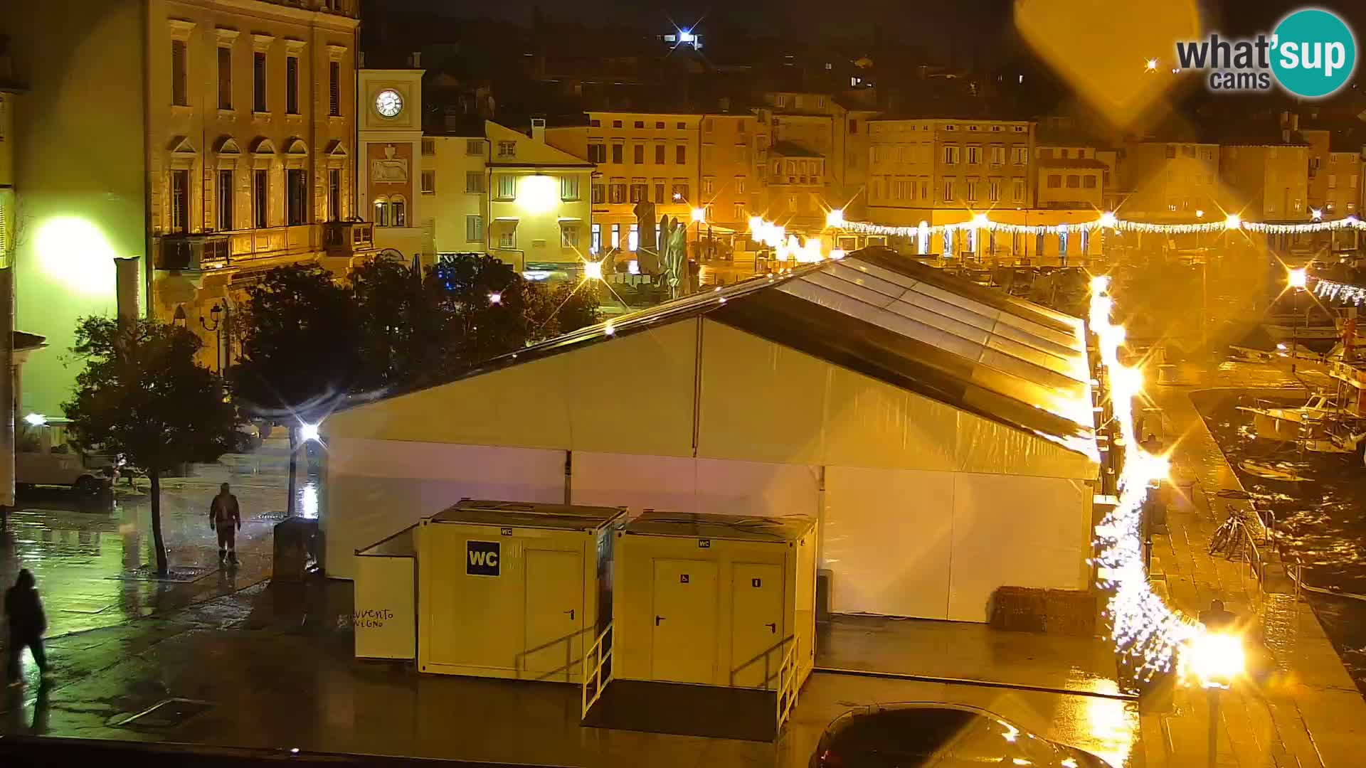 Rovinj webcam promenade and marina – Istria – Croatia