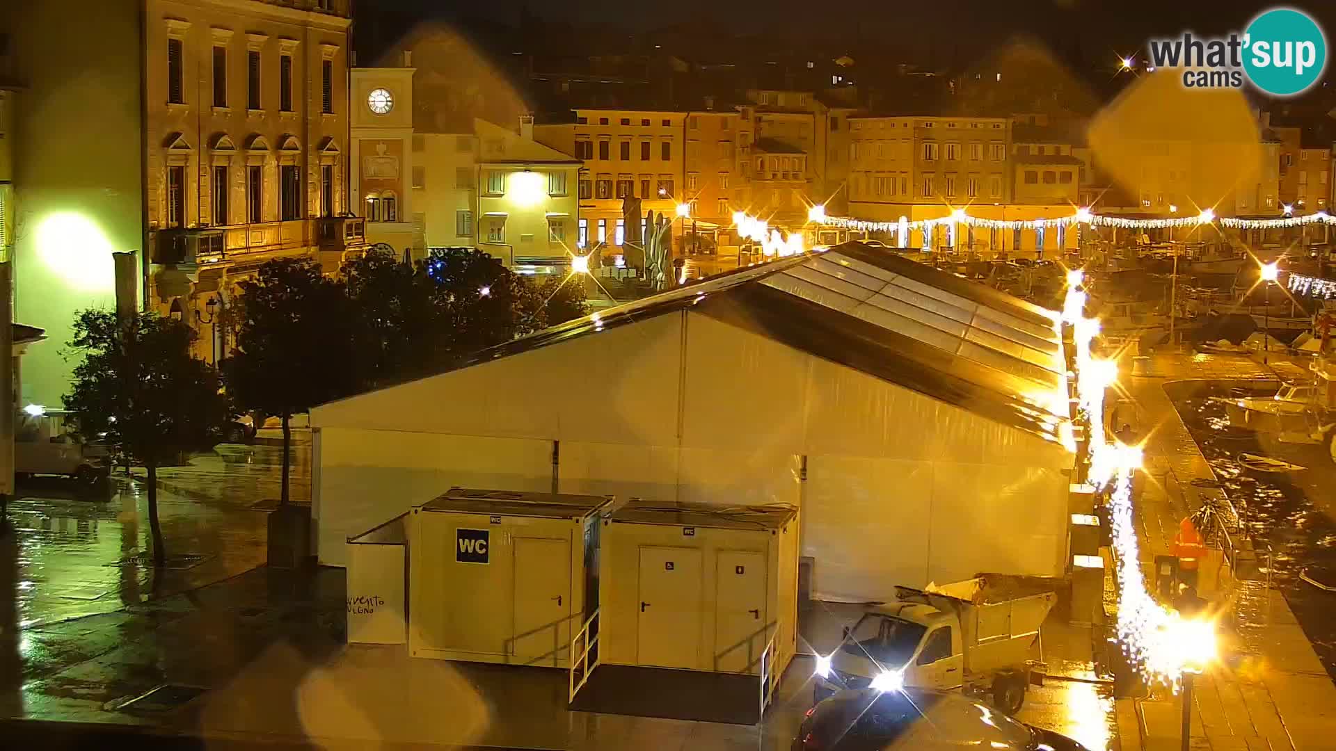 Promenade e marina a Rovinj