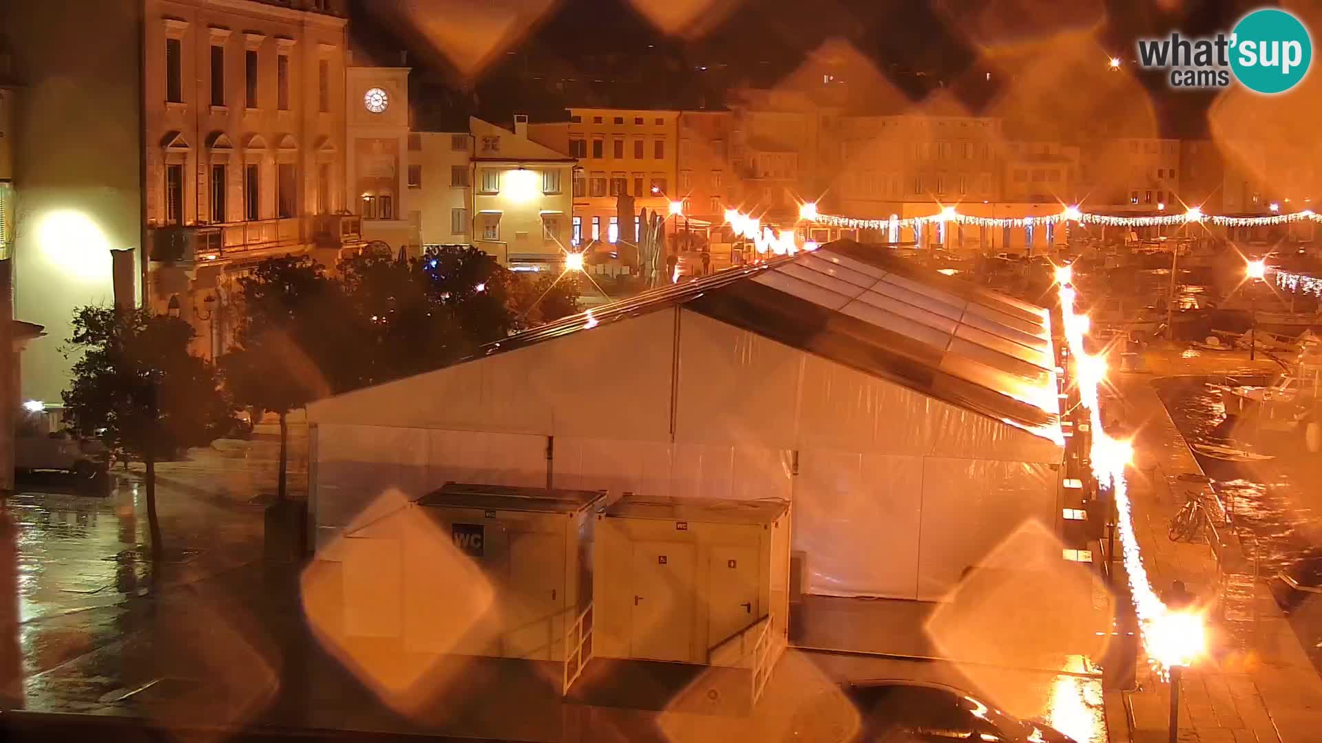 Promenade e marina a Rovinj