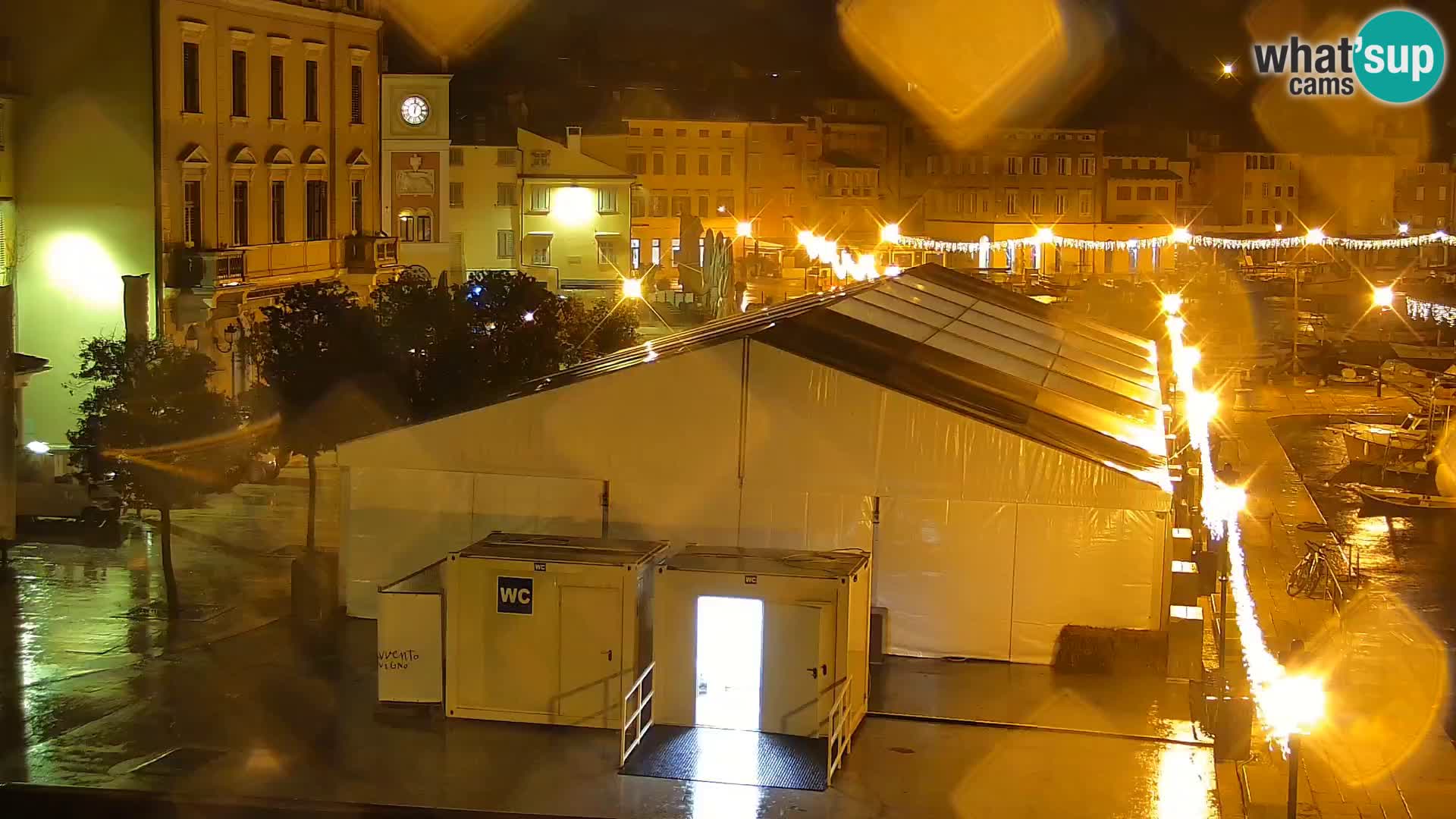 Promenade e marina a Rovinj