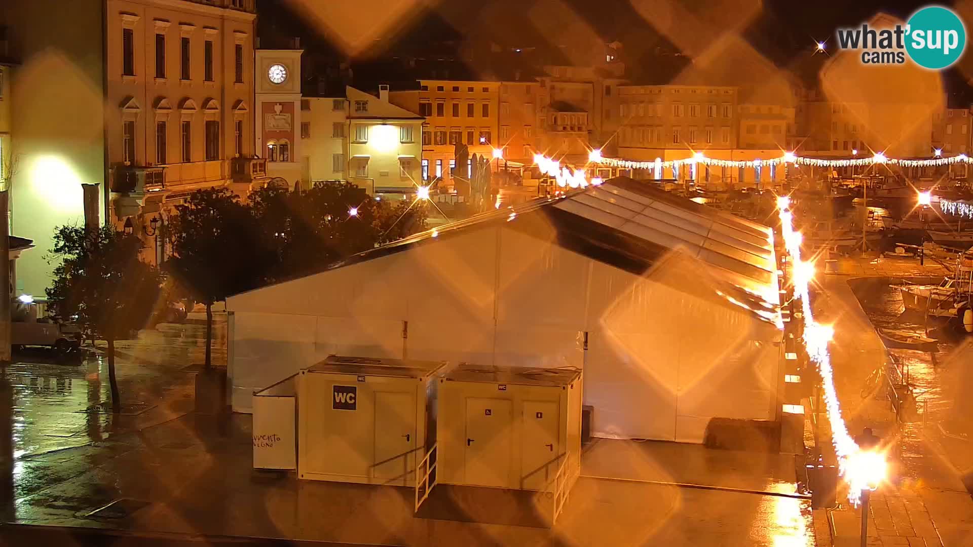 Promenade e marina a Rovinj