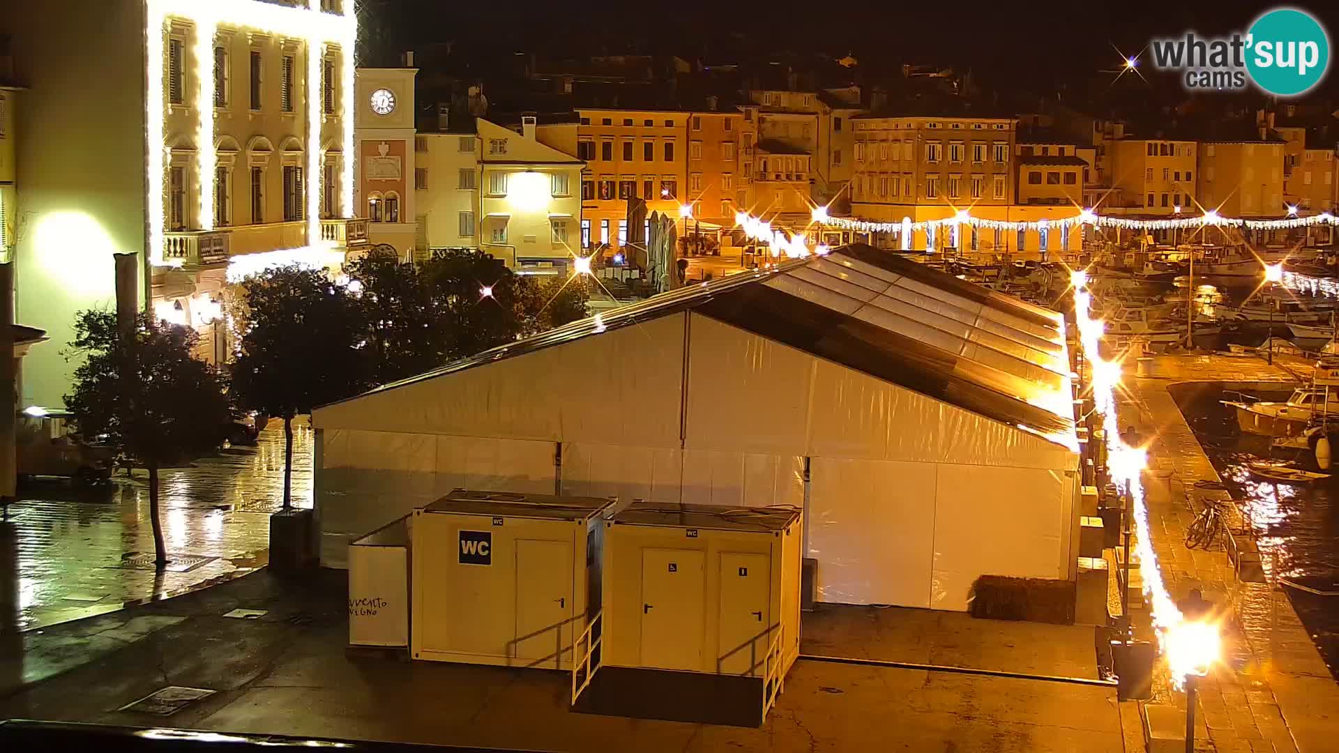 Rovinj webcam promenade and marina – Istria – Croatia