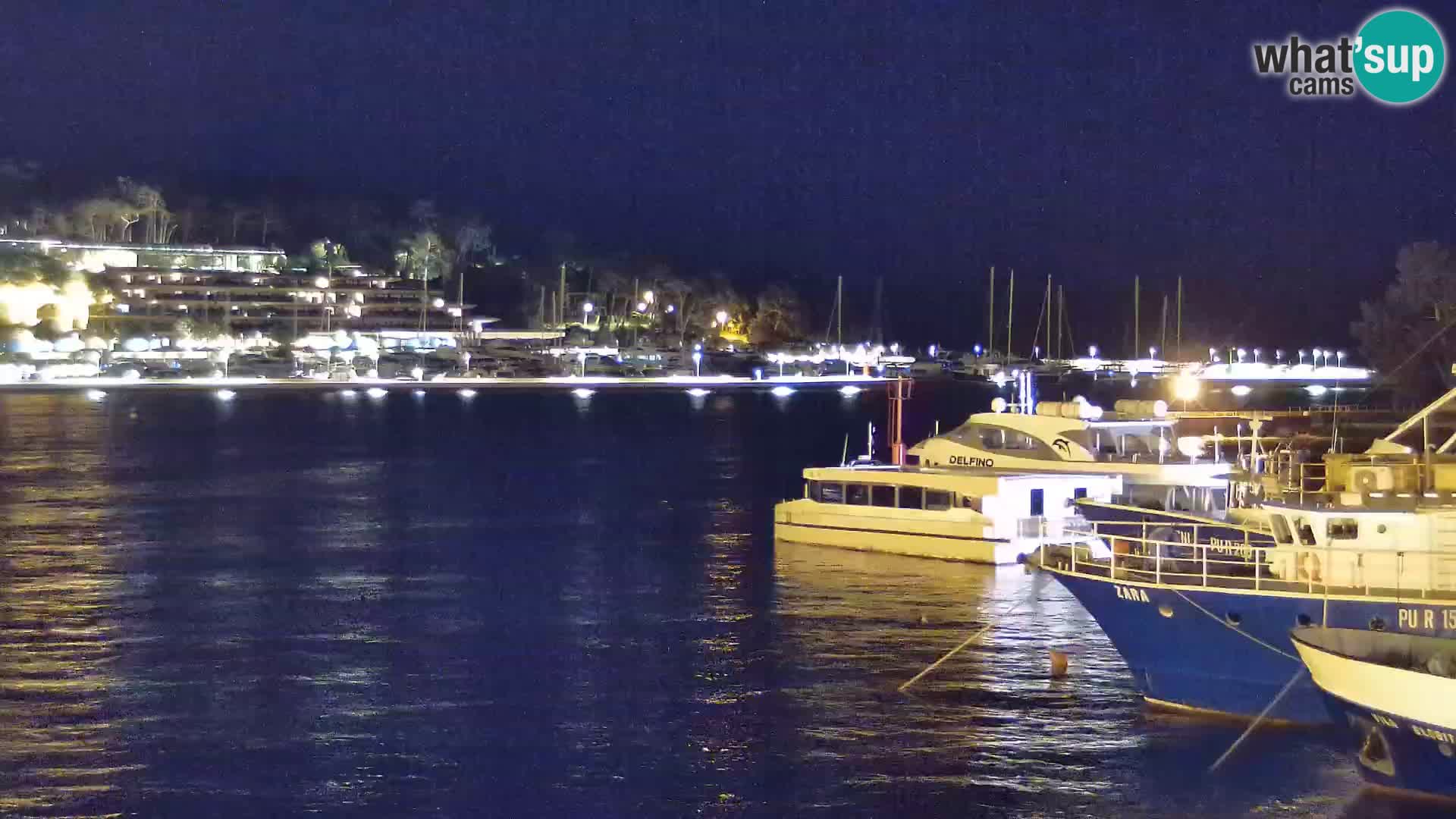 Rovinj webcam promenade and marina – Istria – Croatia