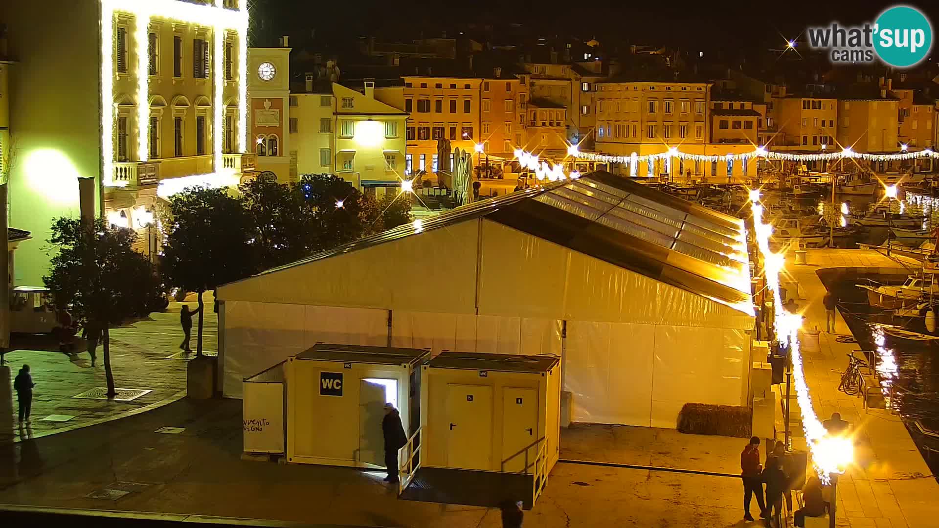 Rovinj webcam promenade and marina – Istria – Croatia