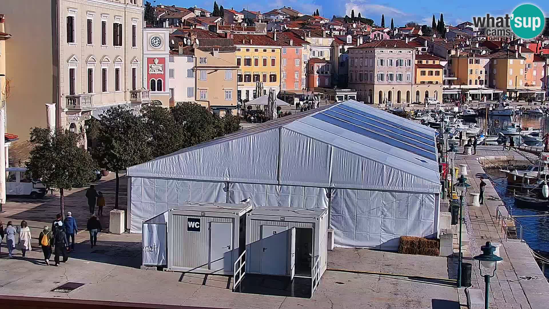 Webcam Rovinj Promenade – Istrien – Kroatien