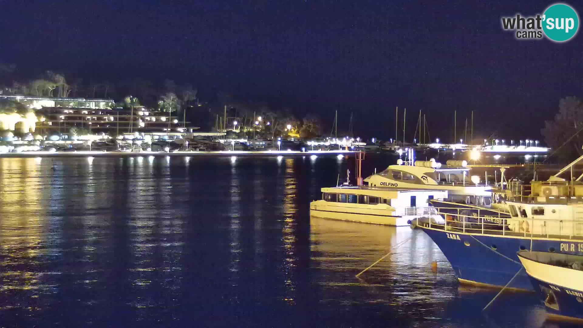 Spletna kamera Rovinj promenada in marina | Rovinj Vreme