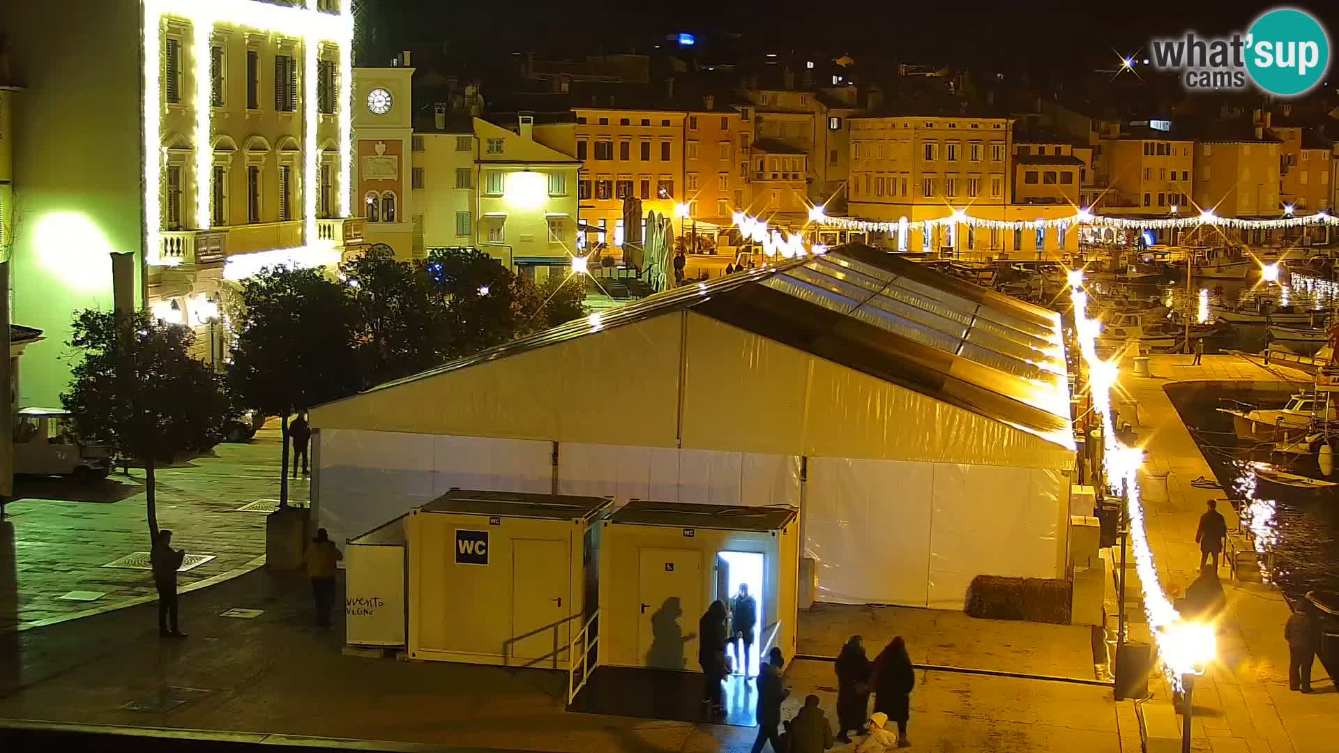 Promenada i marina u Rovinju