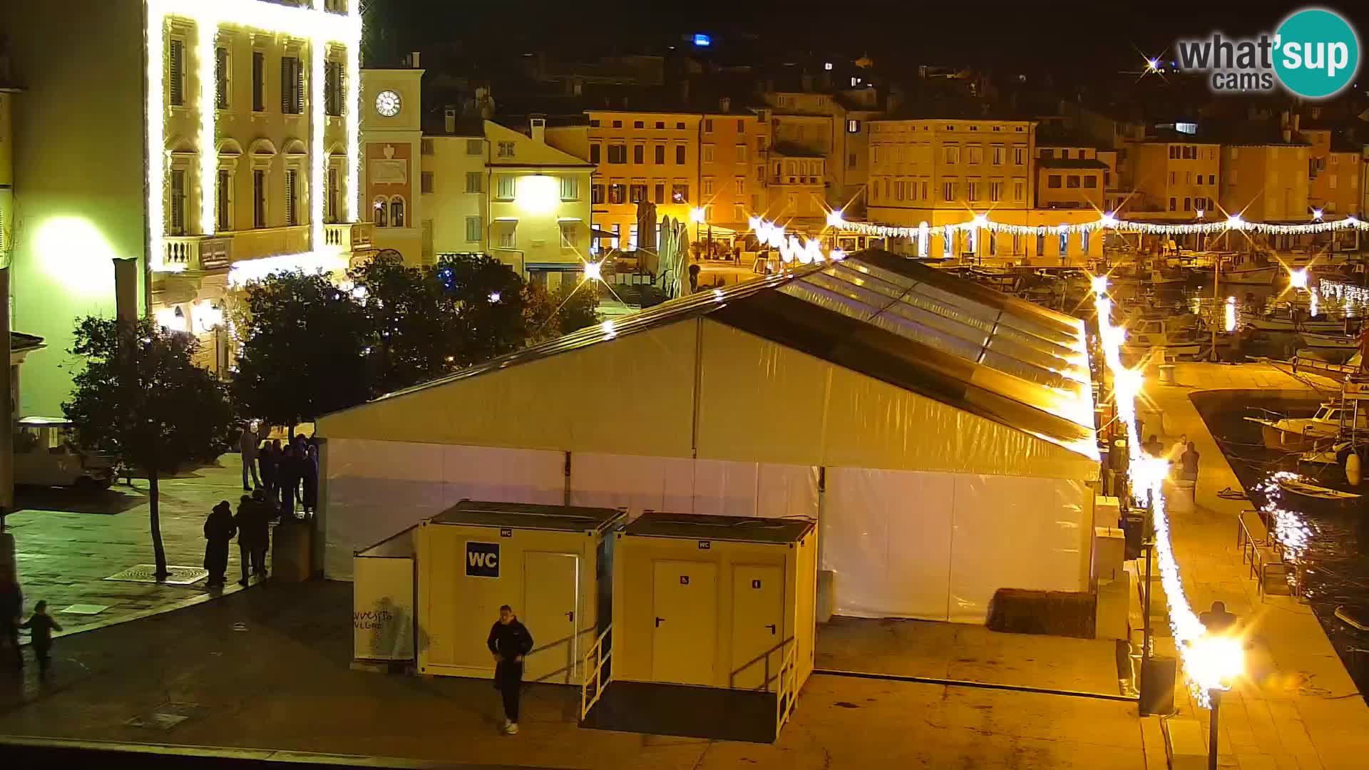 Rovinj webcam promenade and marina – Istria – Croatia