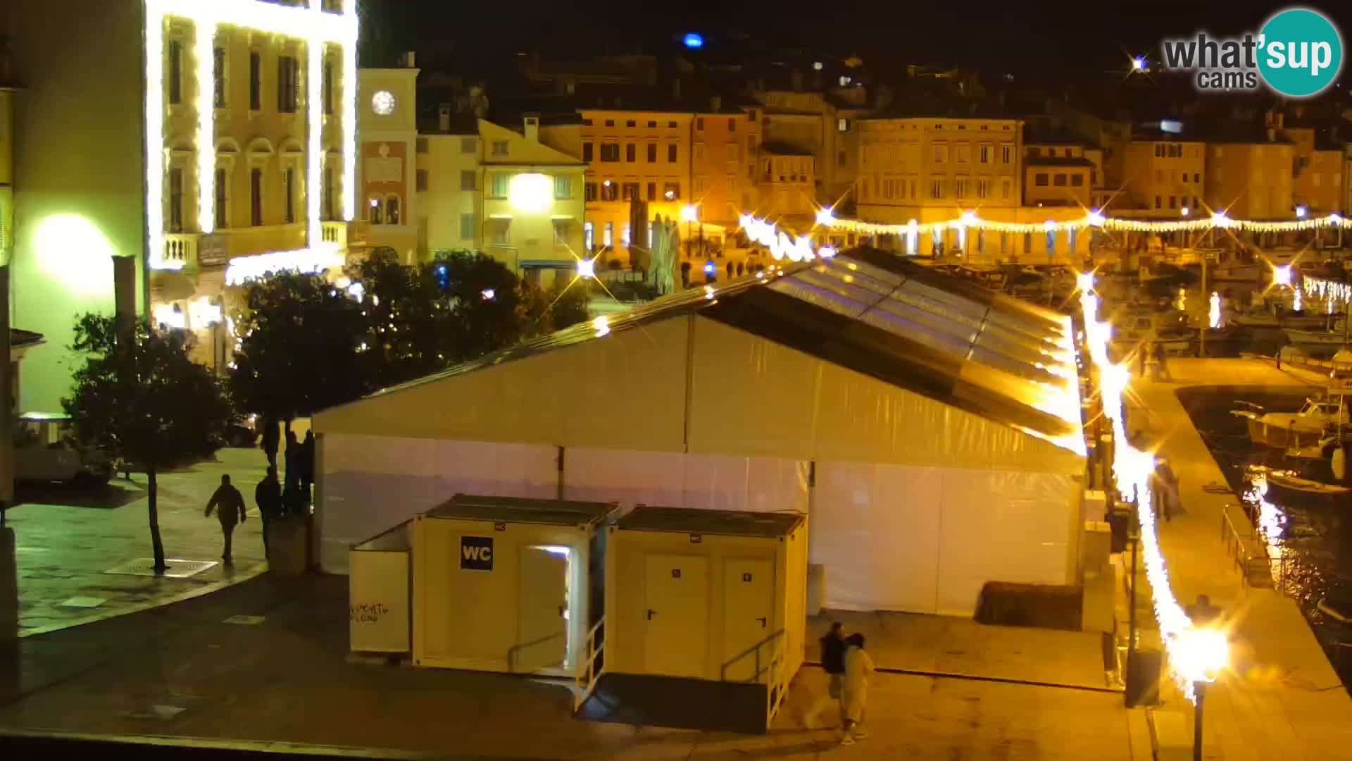 Rovinj webcam promenade and marina – Istria – Croatia