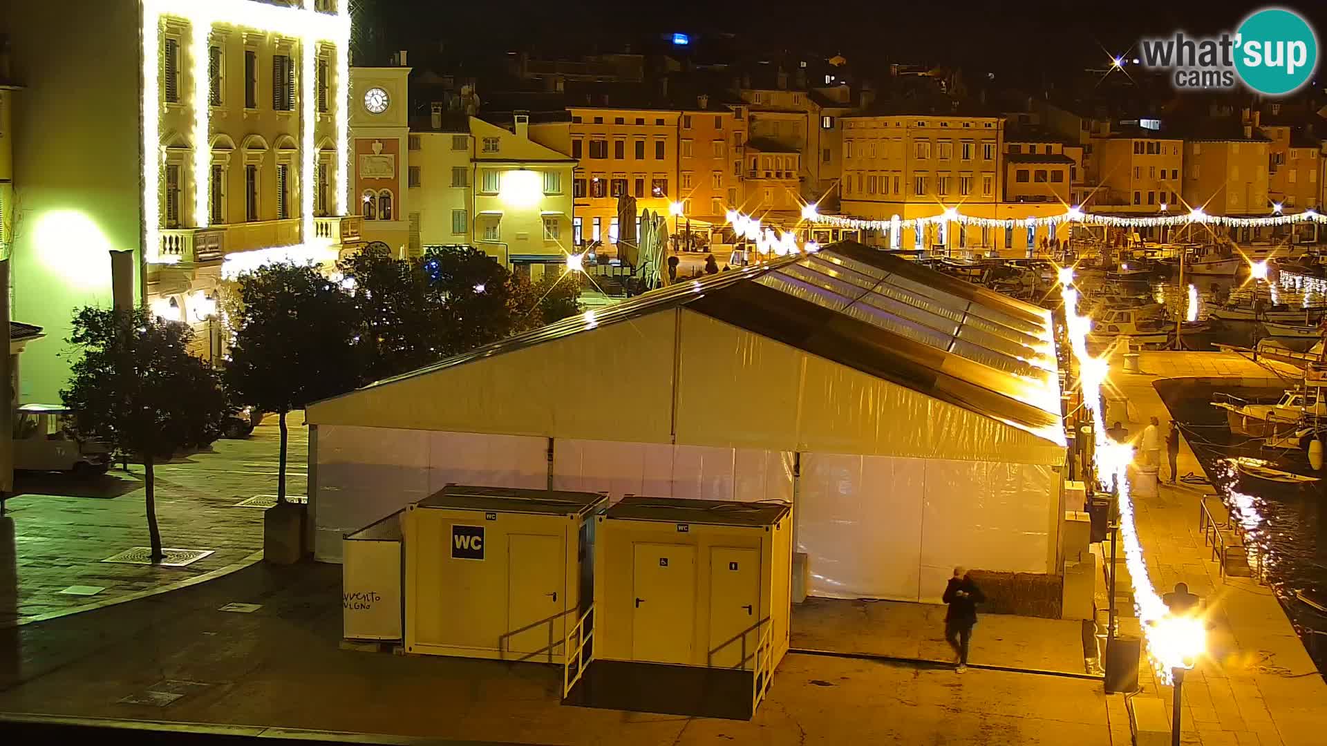 Rovinj webcam promenade and marina – Istria – Croatia