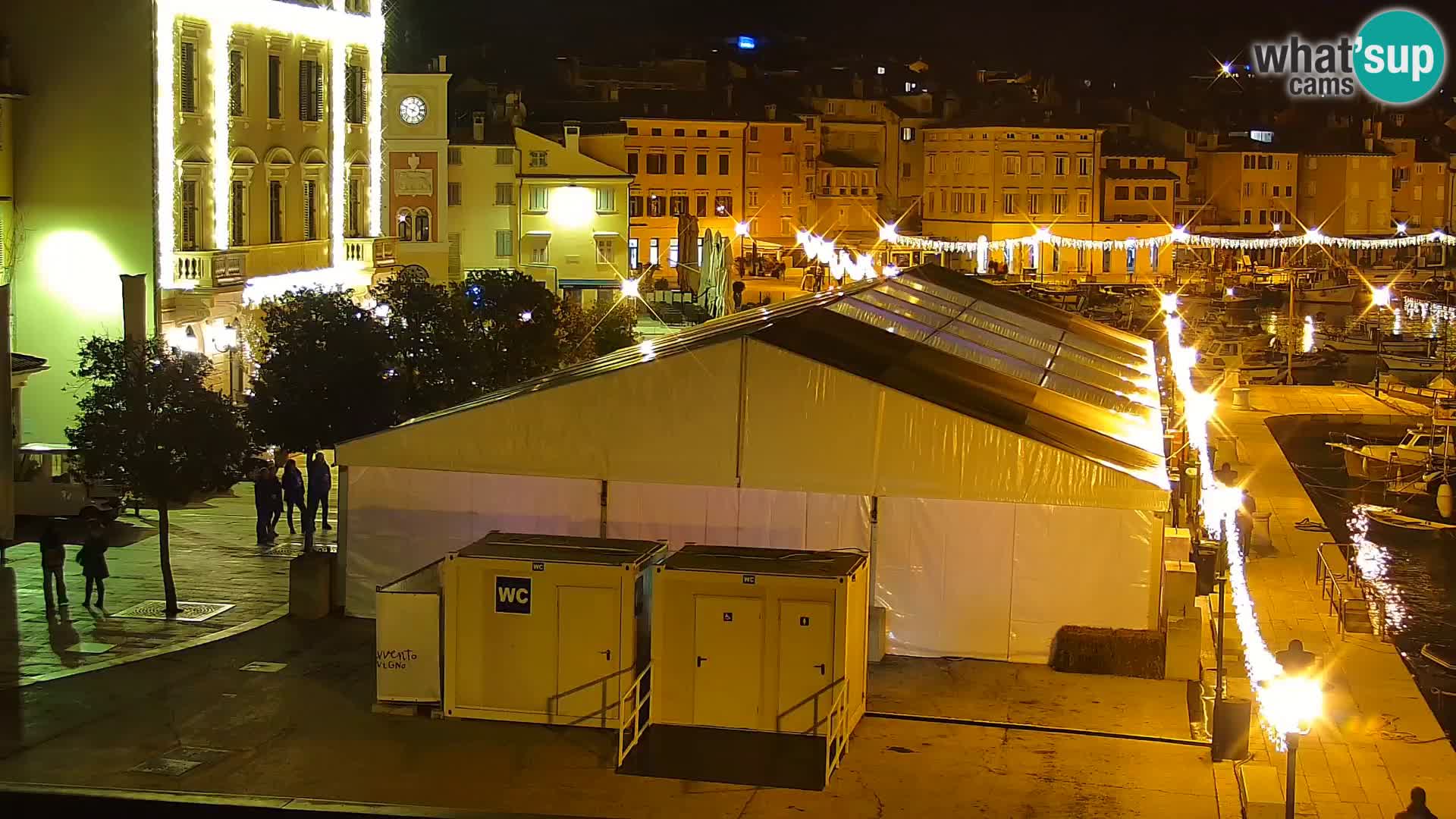 Webcam Rovigno marina | Lungomare | Rovinj Croazia