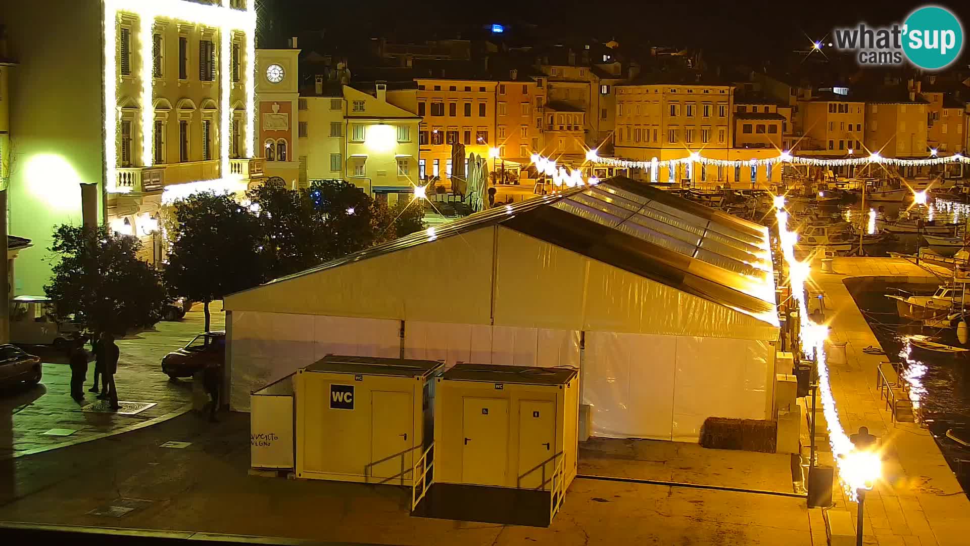 Rovinj webcam promenade and marina – Istria – Croatia