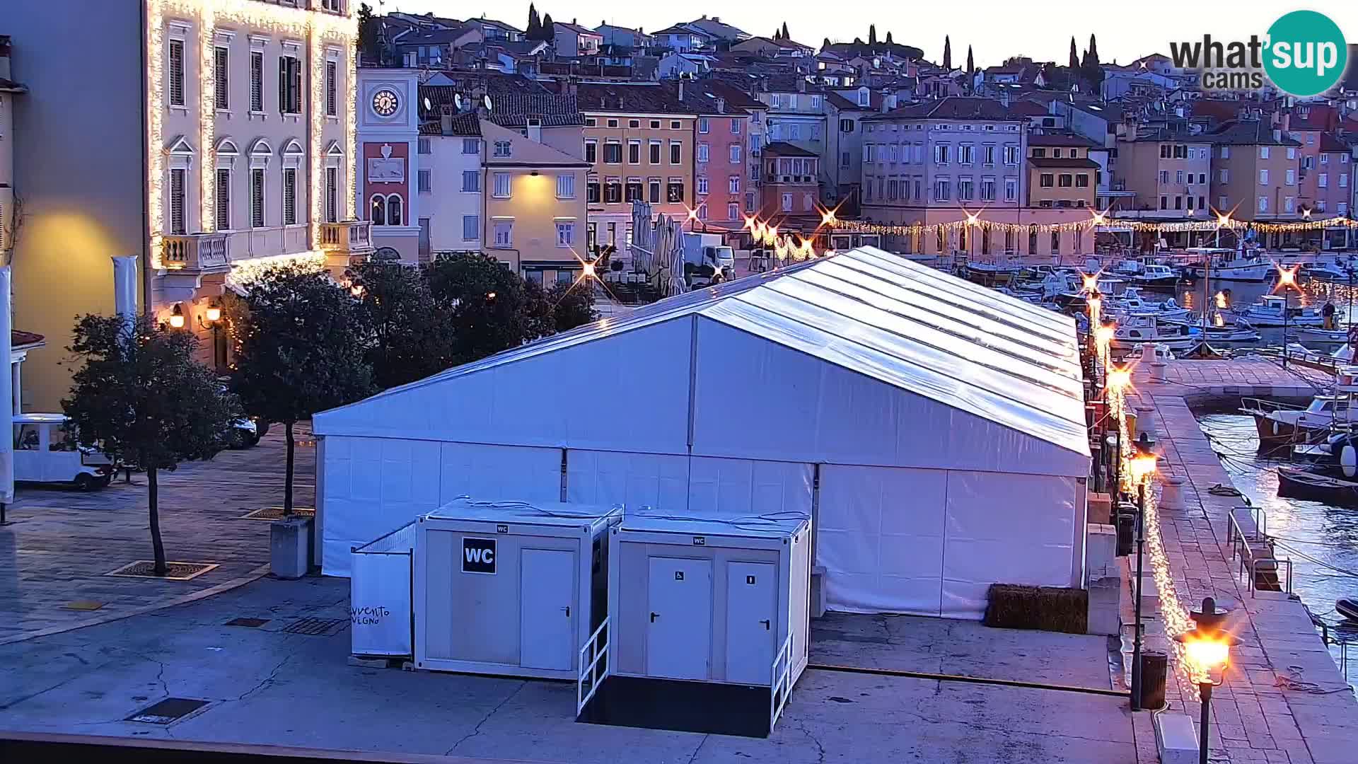 Webcam Rovinj Promenade – Istrien – Kroatien