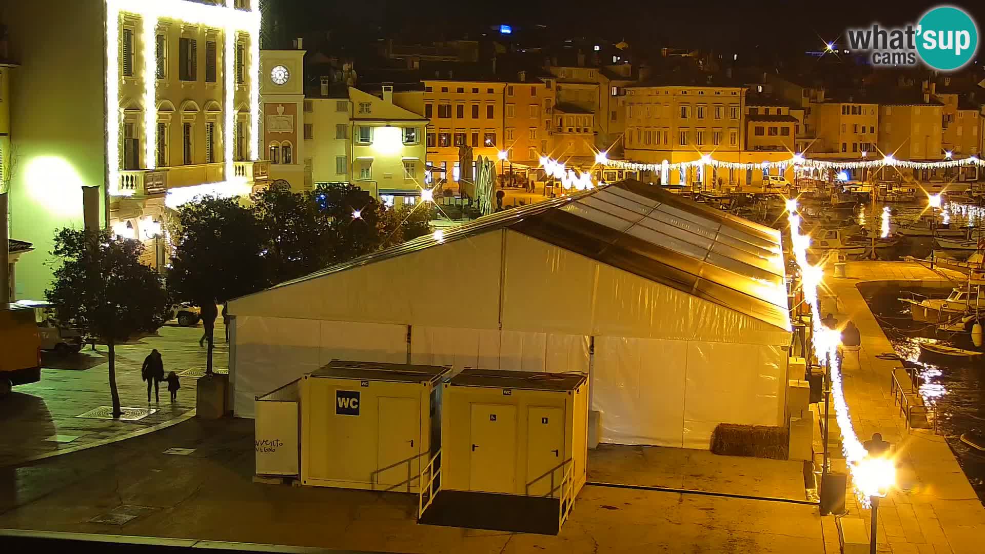 Rovinj webcam promenade and marina – Istria – Croatia