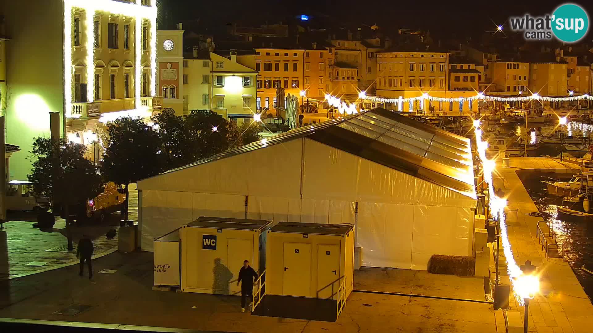 Rovinj webcam promenade and marina – Istria – Croatia