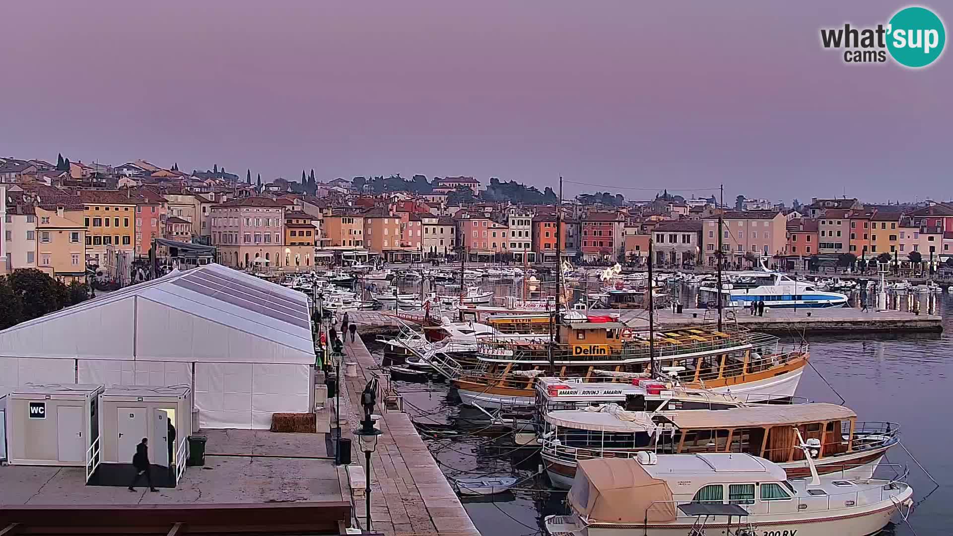 Promenada i marina u Rovinju