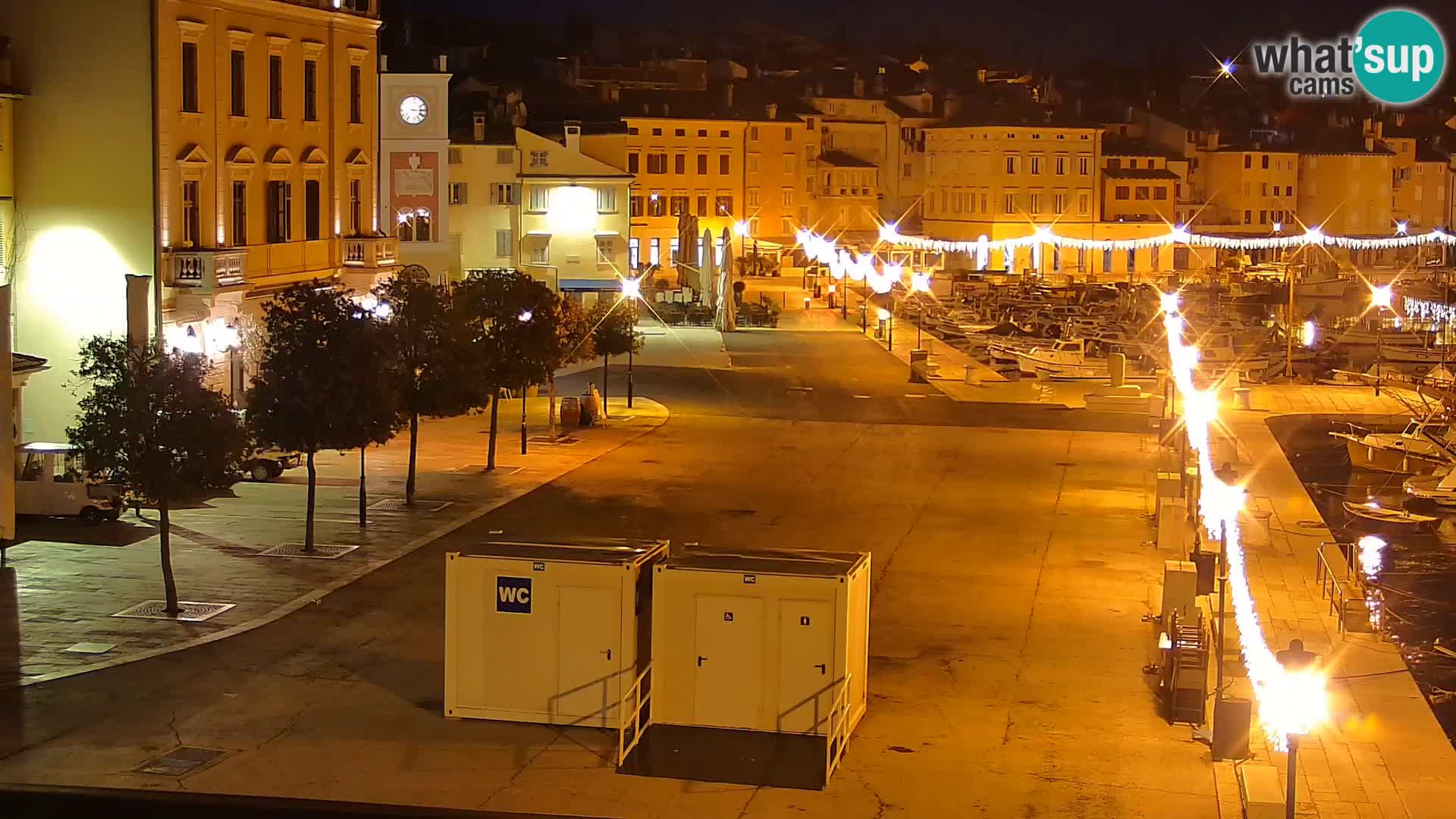 Rovinj webcam promenade and marina – Istria – Croatia