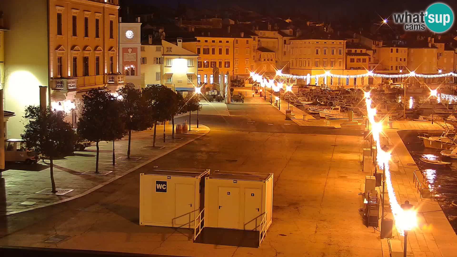 Webcam Rovigno marina | Lungomare | Rovinj Croazia